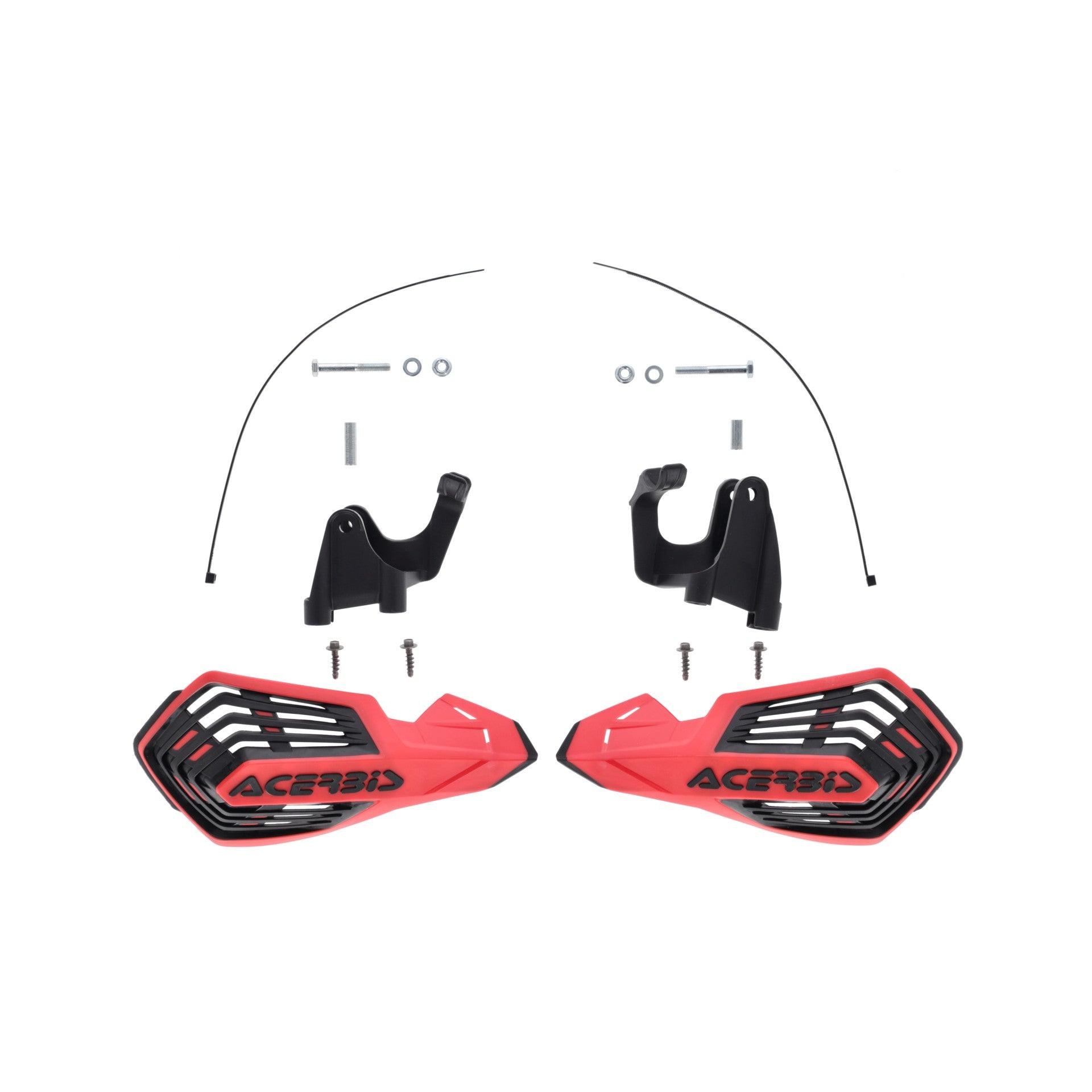 Acerbis K-Future MX Handguards Honda CRF 250 R 2018-2026, CRF 450 R/RX 2018-2020 Red/Black
