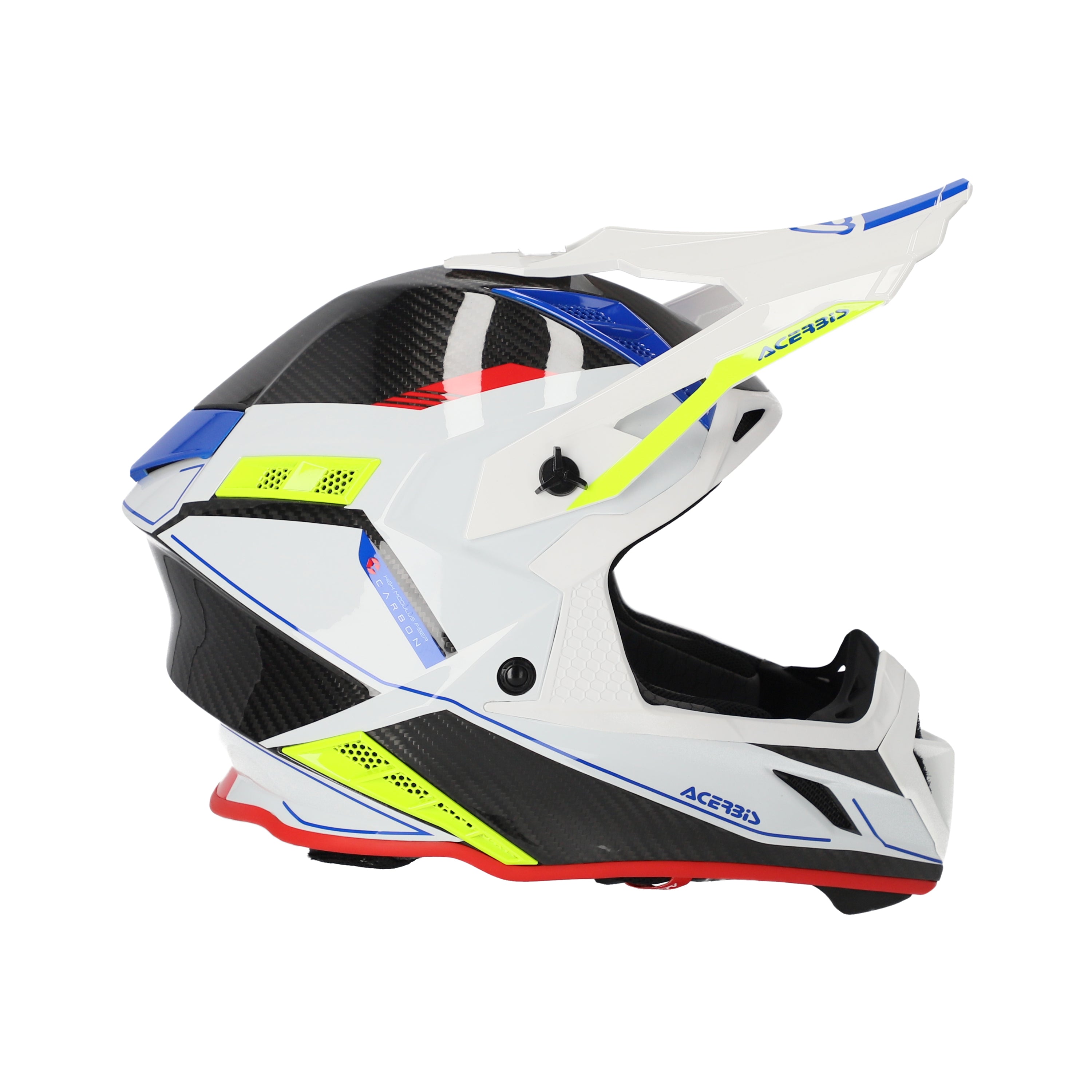 Acerbis Steel Carbon MX Helmet Matte White/Black