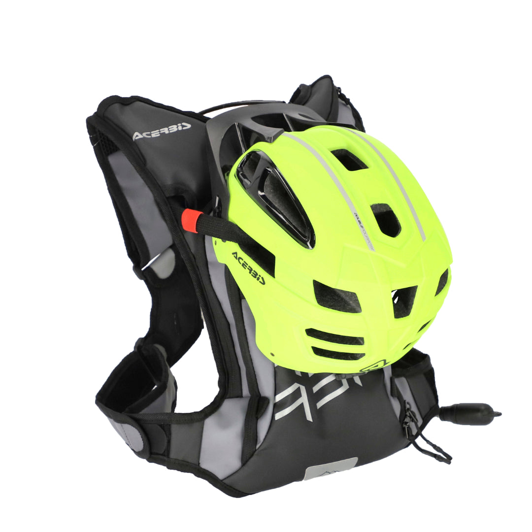 Acerbis Senter MTB Hydration Drink Backpack - With 2 Litre Bladder Black/Grey