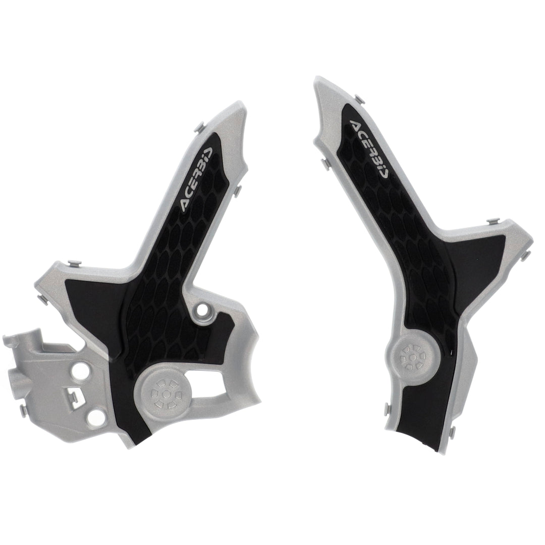 Acerbis X-Grip Frame Guards HONDA CRF 300 L 2021-2025 Grey/Black