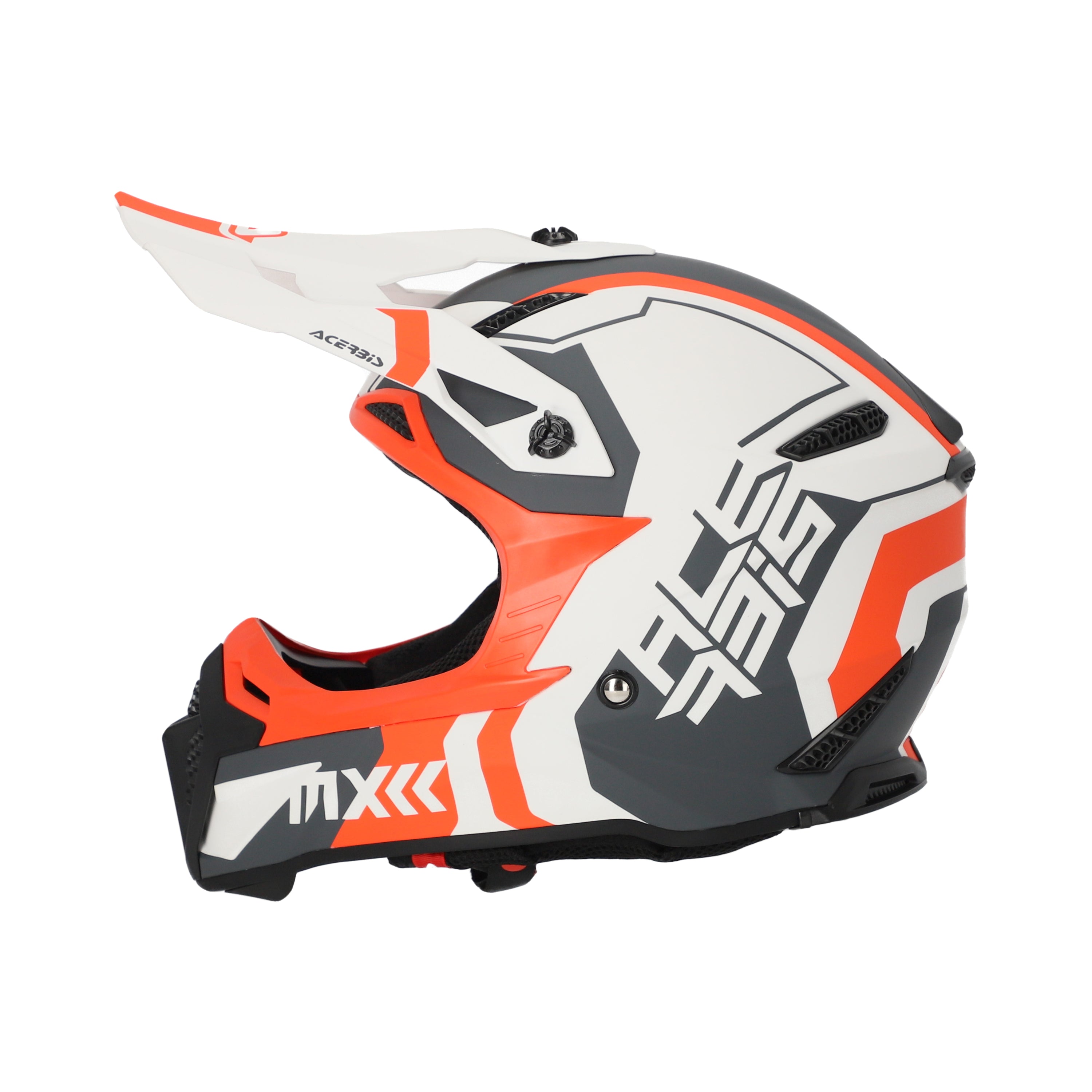 Acerbis Profile 5 MX Helmet Matte White/Orange
