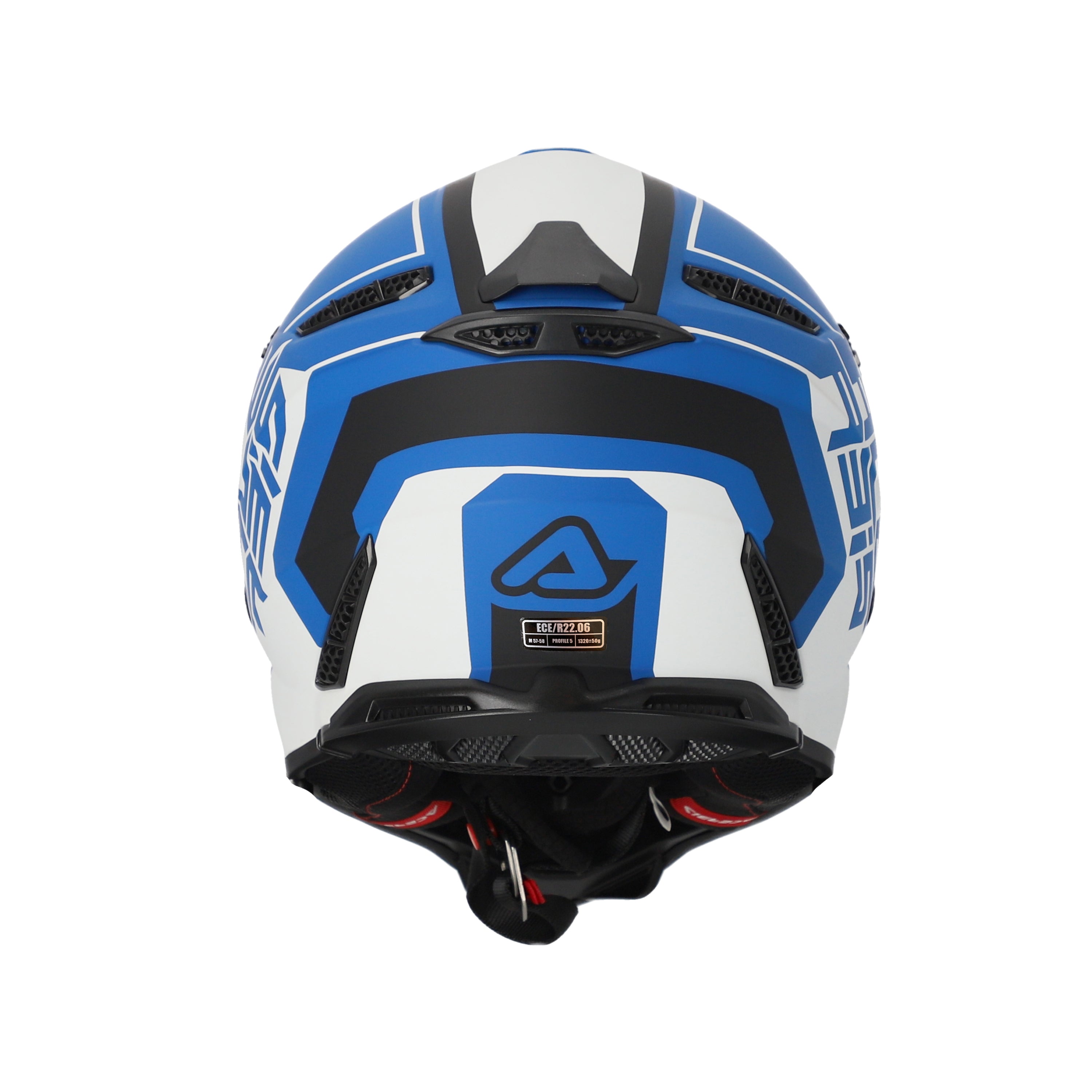 Acerbis Profile 5 MX Helmet Matte White/Blue