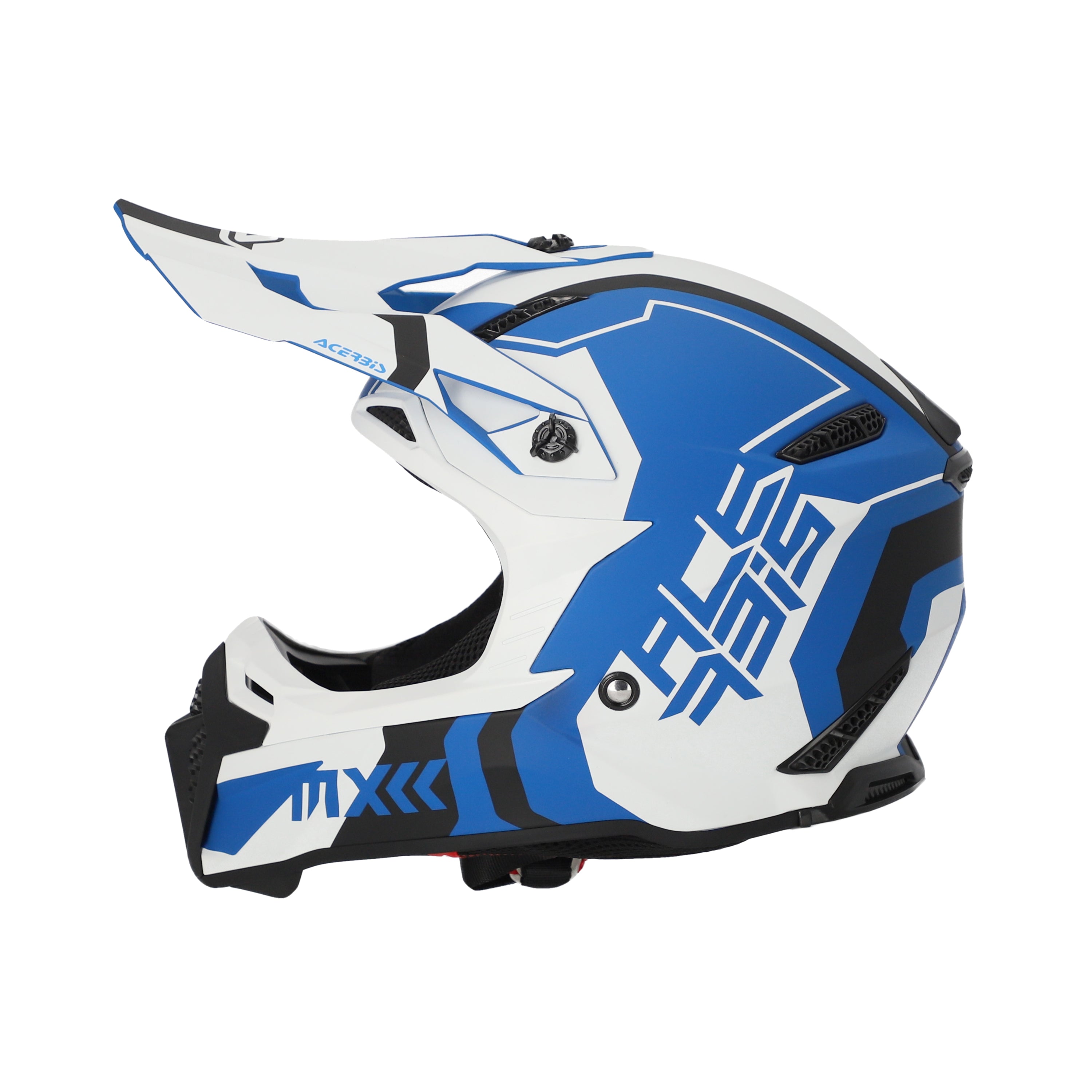 Acerbis Profile 5 MX Helmet Matte White/Blue