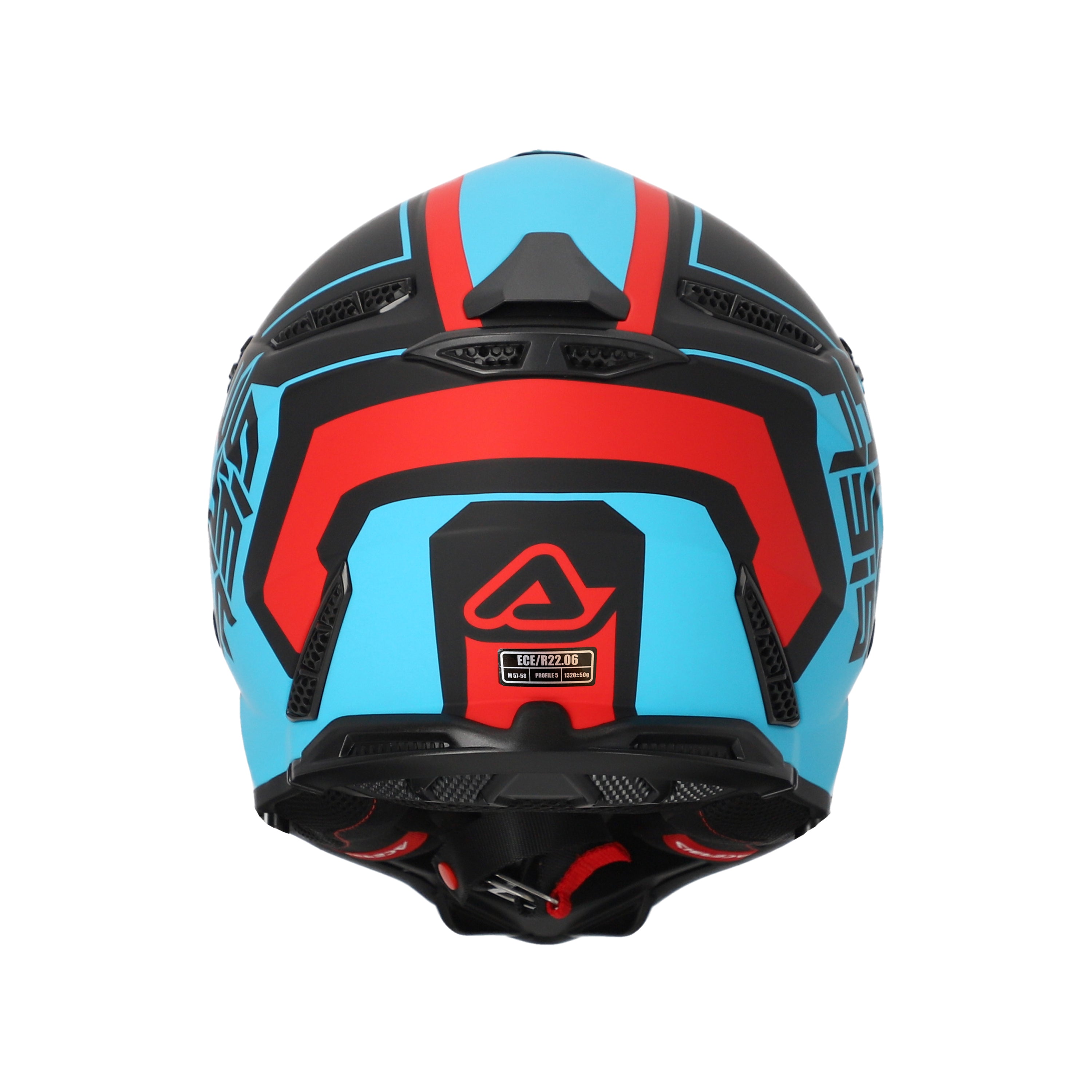 Acerbis Profile 5 MX Helmet Matte Red/Blue