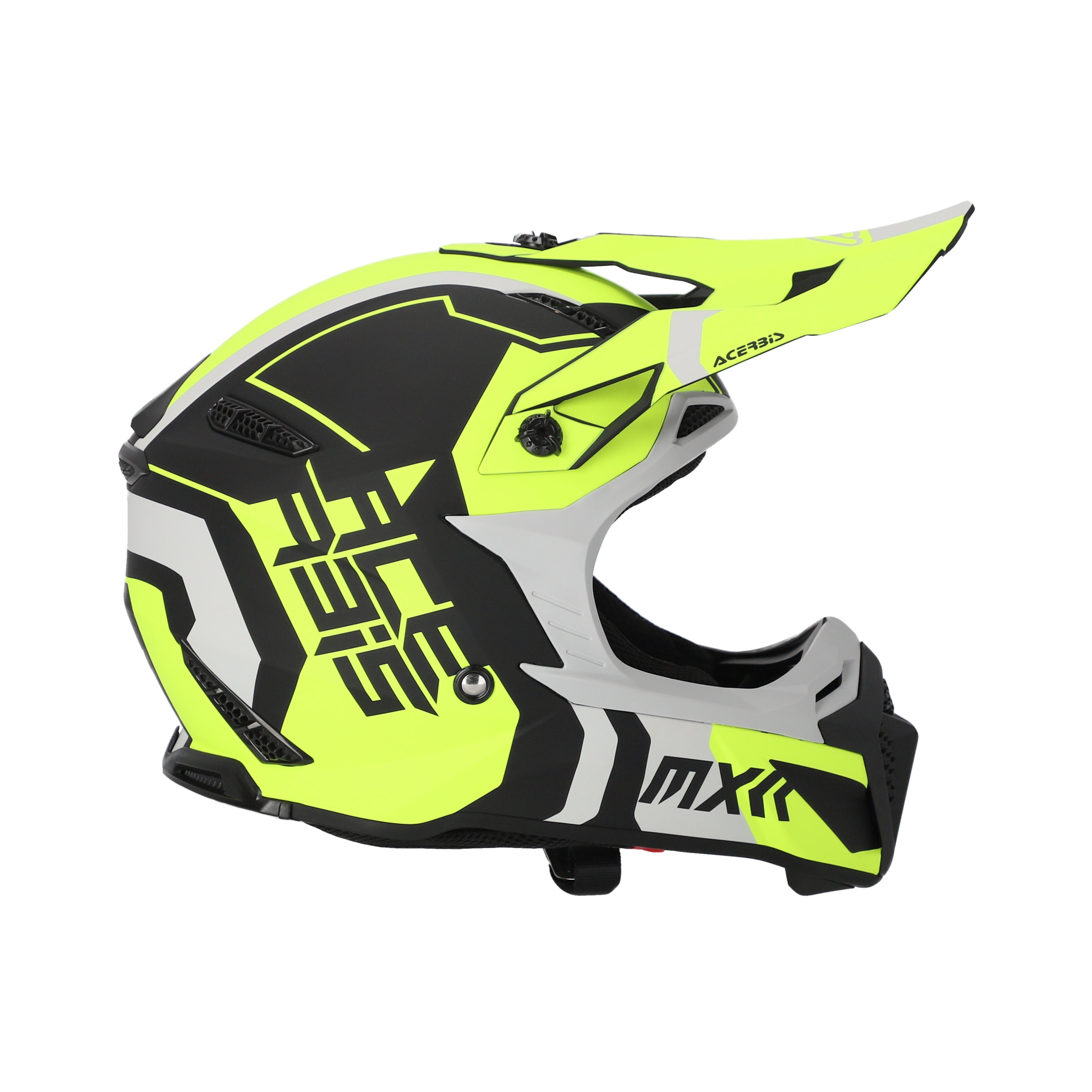Acerbis Profile 5 MX Helmet Matte Black/Fluo Yellow