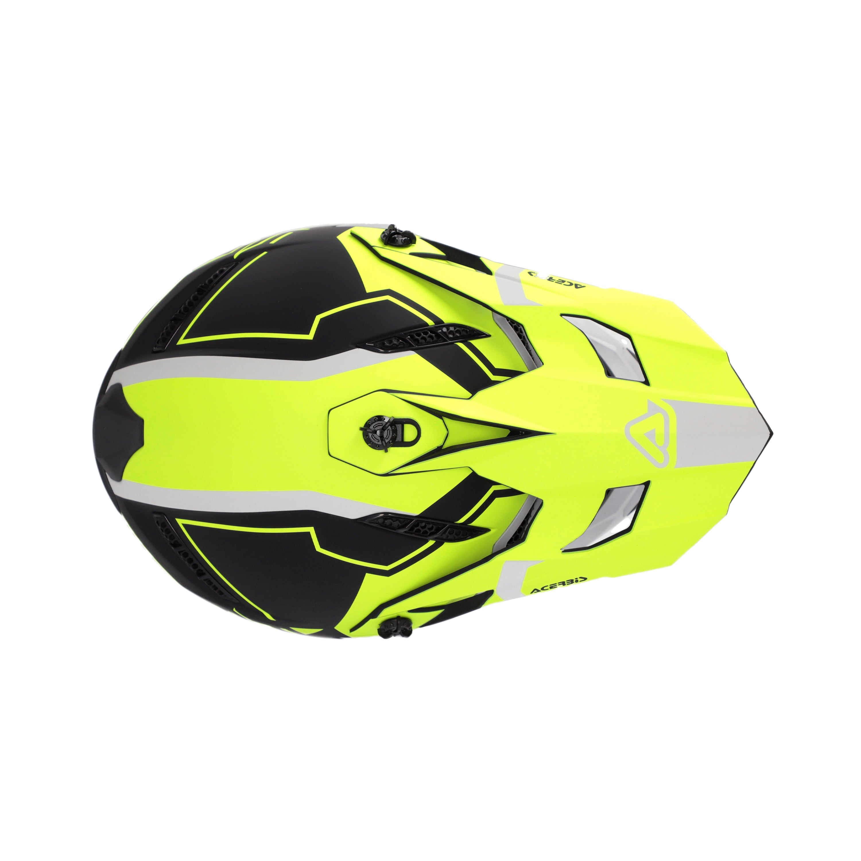 Acerbis Profile 5 MX Helmet Matte Black/Fluo Yellow