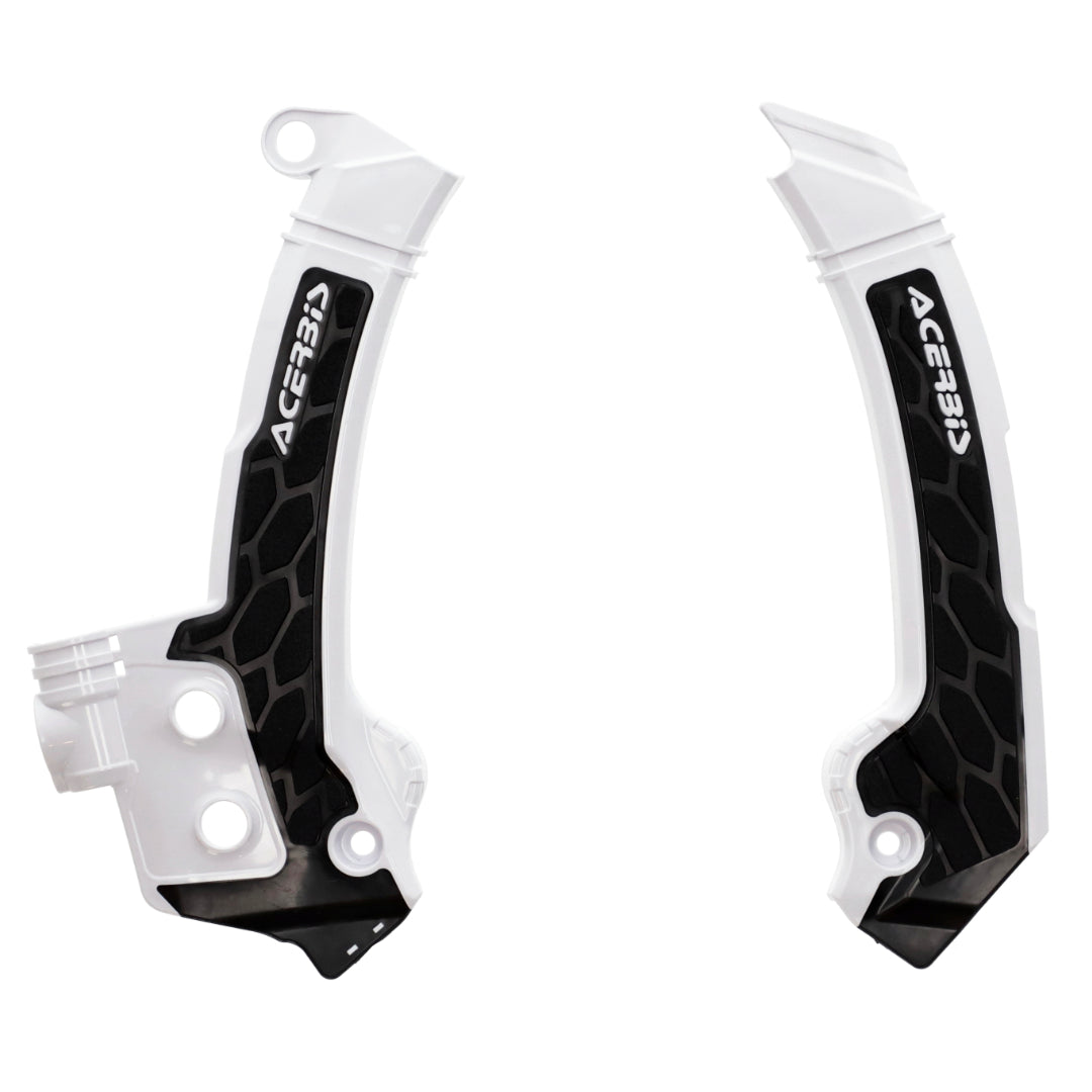 Acerbis X-Grip Frame Guards HUSKY TC/FC 125-450 23-24, TE/FE 2024 White/Black
