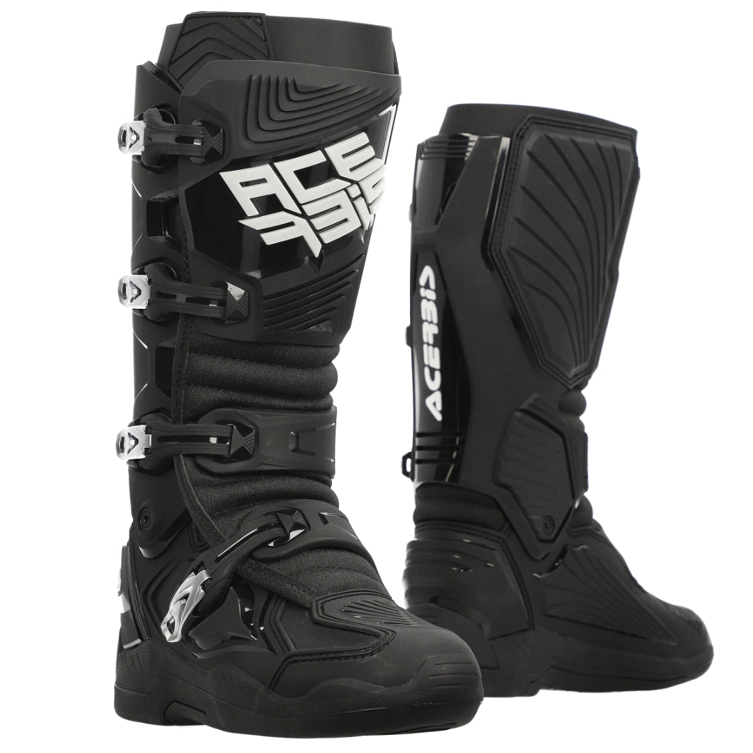 Acerbis Whoops MX Boots Black/White