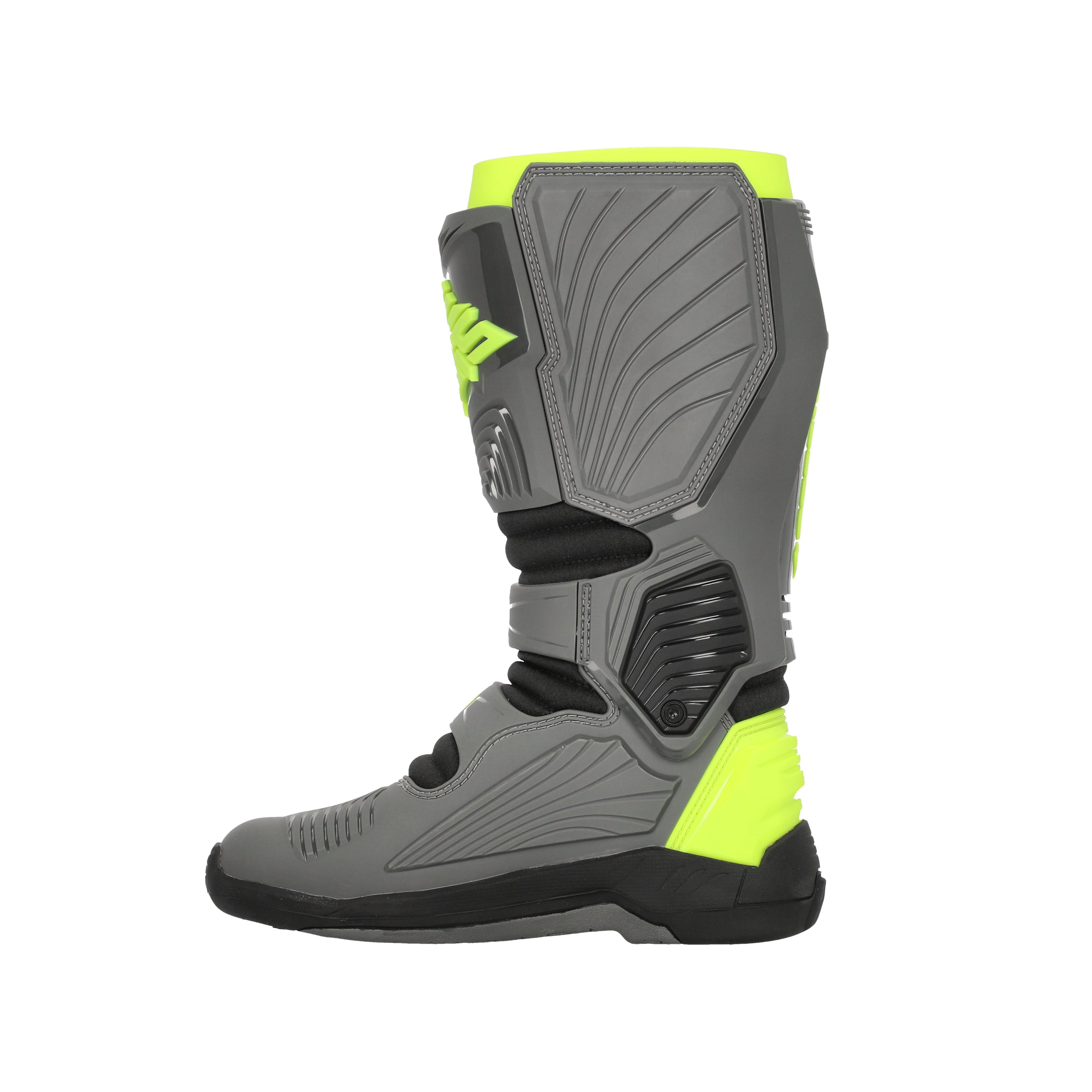 Acerbis Whoops MX Boots Grey/Yellow Fluo