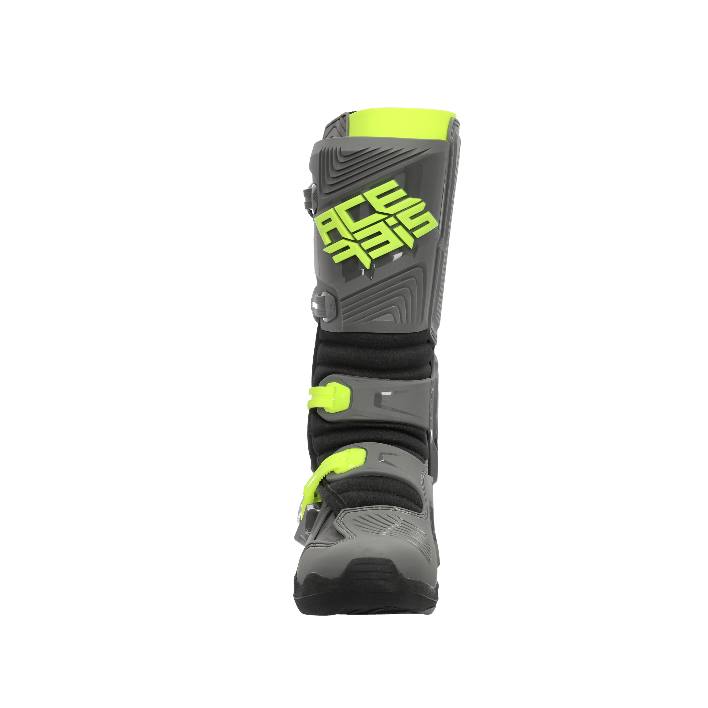 Acerbis Whoops MX Boots Grey/Yellow Fluo