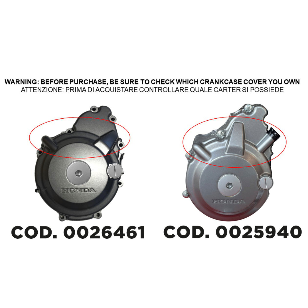 Acerbis X-Power Engine Cover Set HONDA CRF300L 2021-2025 Red