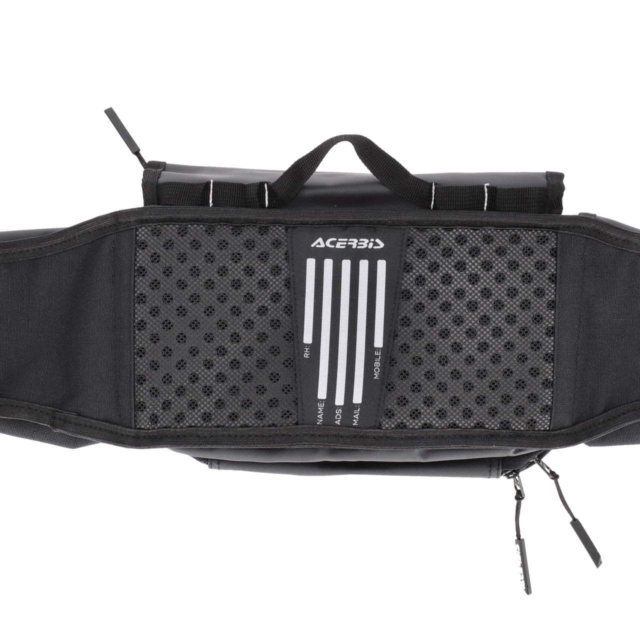 Acerbis Dromy Logo Drink Waist Hydration Pack Black/White