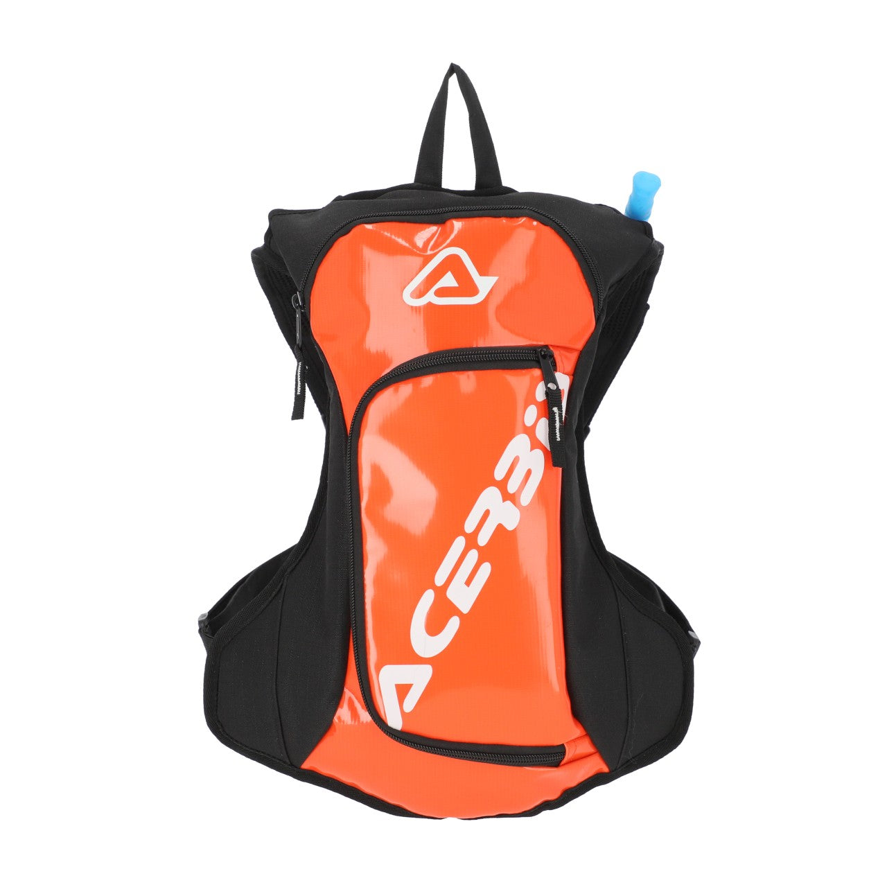 Acerbis Acqua Logo Hydration Drink Backpack 5l - With 2 Litre Bladder Orange/White
