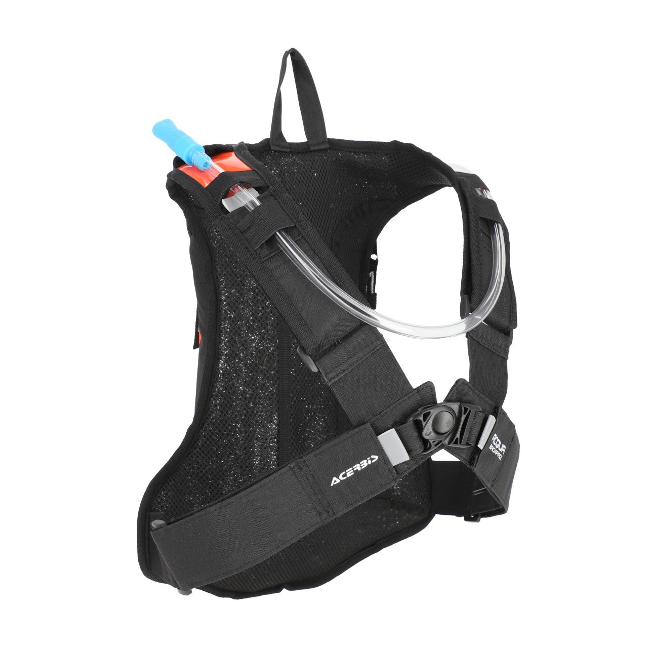 Acerbis Acqua Logo Hydration Drink Backpack 5l - With 2 Litre Bladder Orange/White