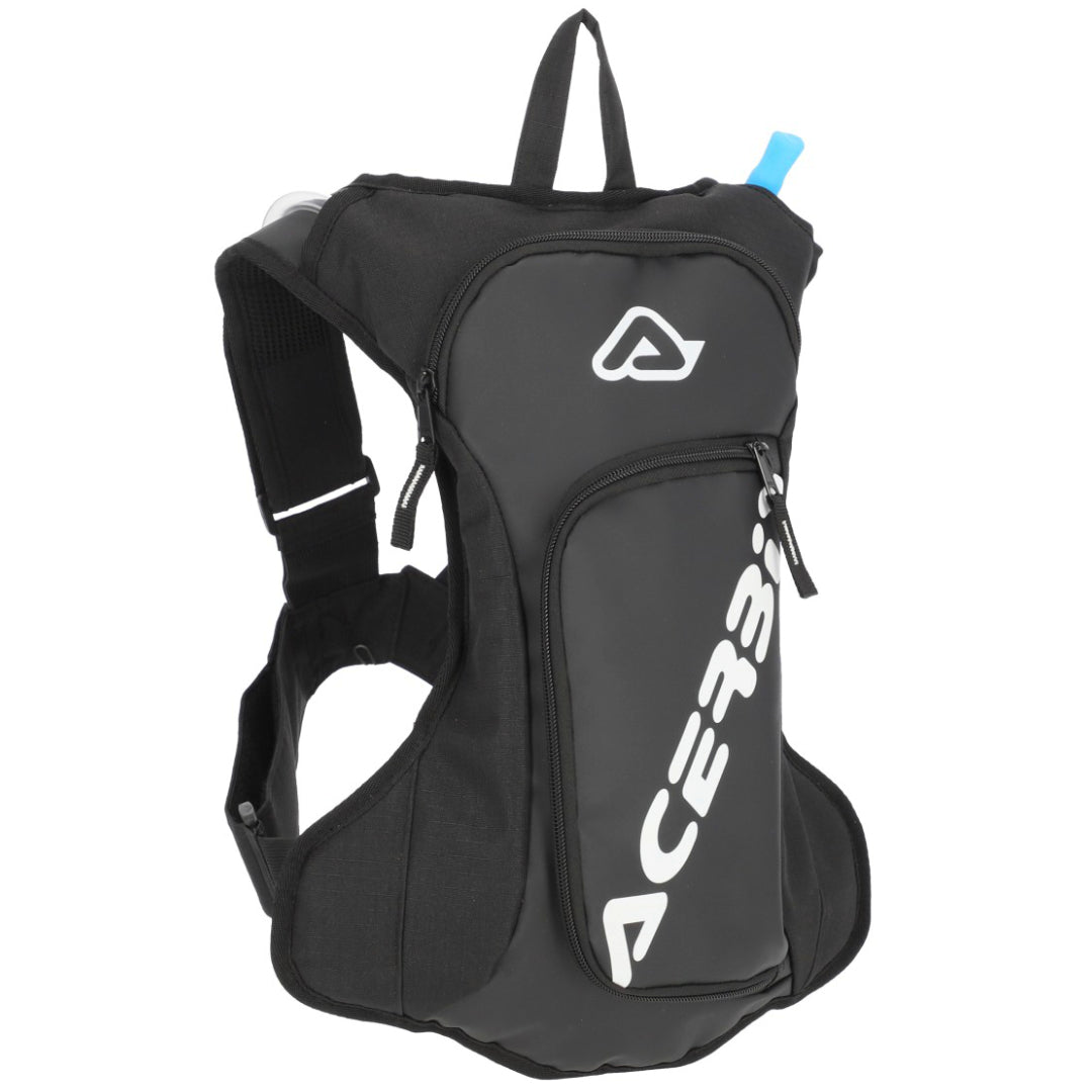 Acerbis Acqua Logo Hydration Drink Backpack 5l - With 2 Litre Bladder Black/White