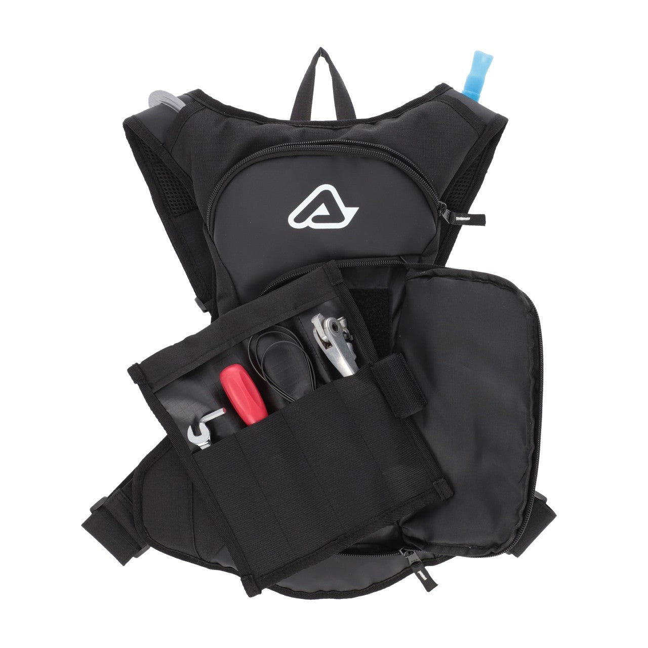 Acerbis Acqua Logo Hydration Drink Backpack 5l - With 2 Litre Bladder Black/White