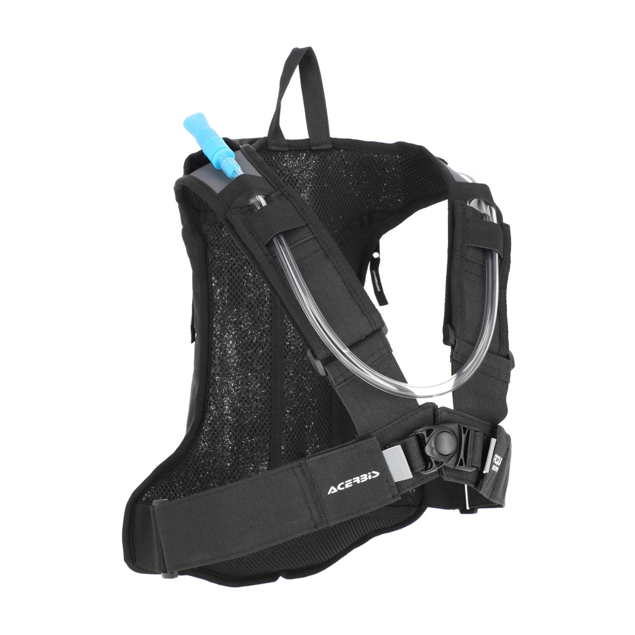 Acerbis Acqua Logo Hydration Drink Backpack 5l - With 2 Litre Bladder Black/Grey