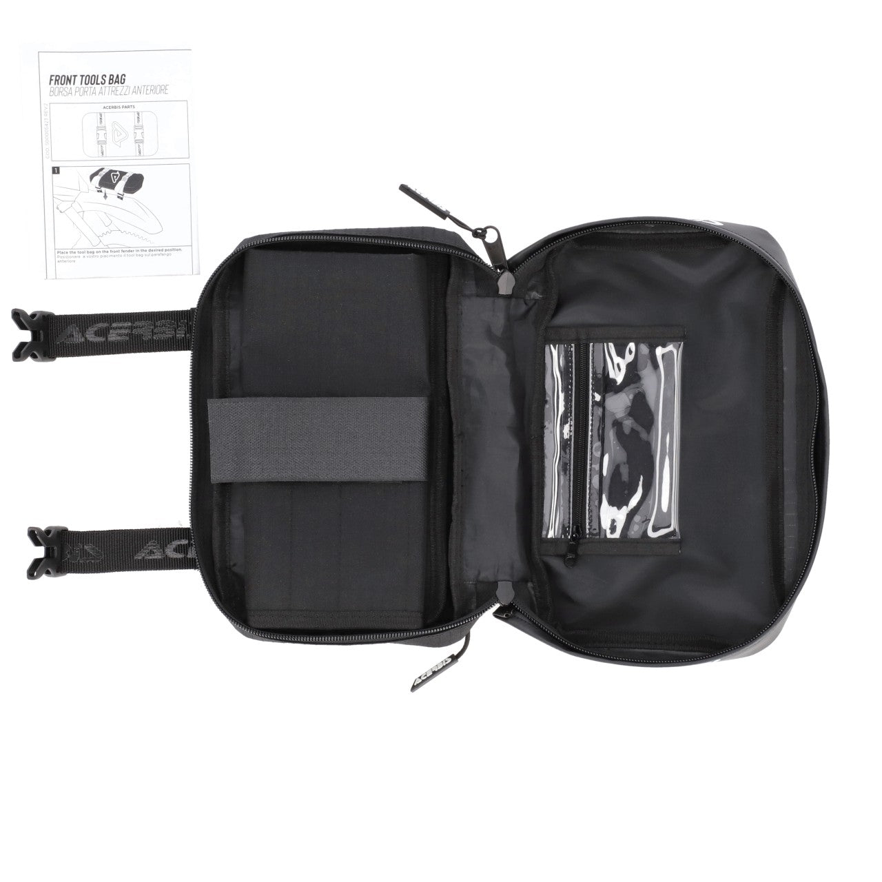 Acerbis Logo Front Fender Tool Bag Black/White