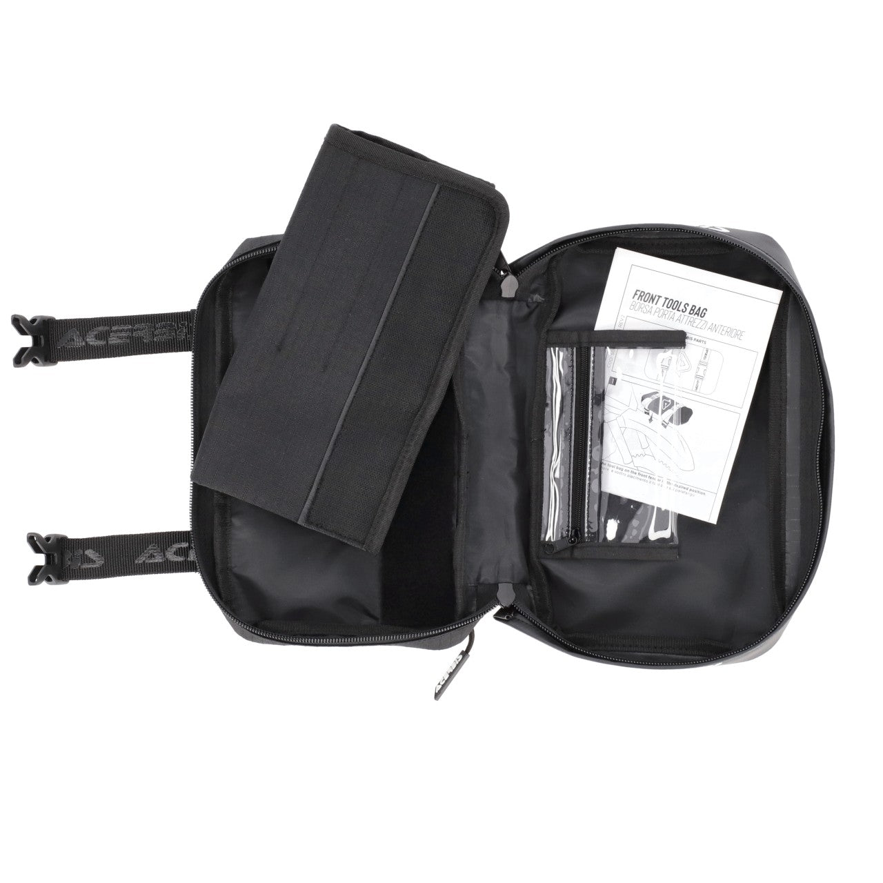 Acerbis Logo Front Fender Tool Bag Black/White