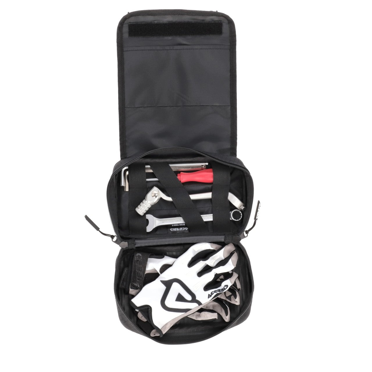 Acerbis Logo Rear Fender Tool Bag Black/White