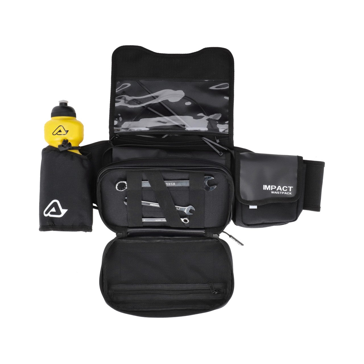 Acerbis Impact Logo Waist Pack Black/White