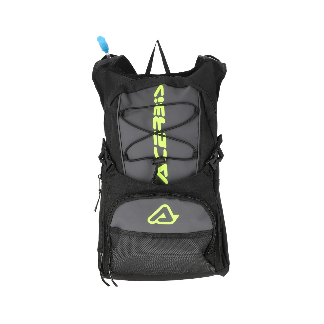 Acerbis H20 Logo Hydration Drink Backpack 10l - With 2 Litre Bladder Black/Grey