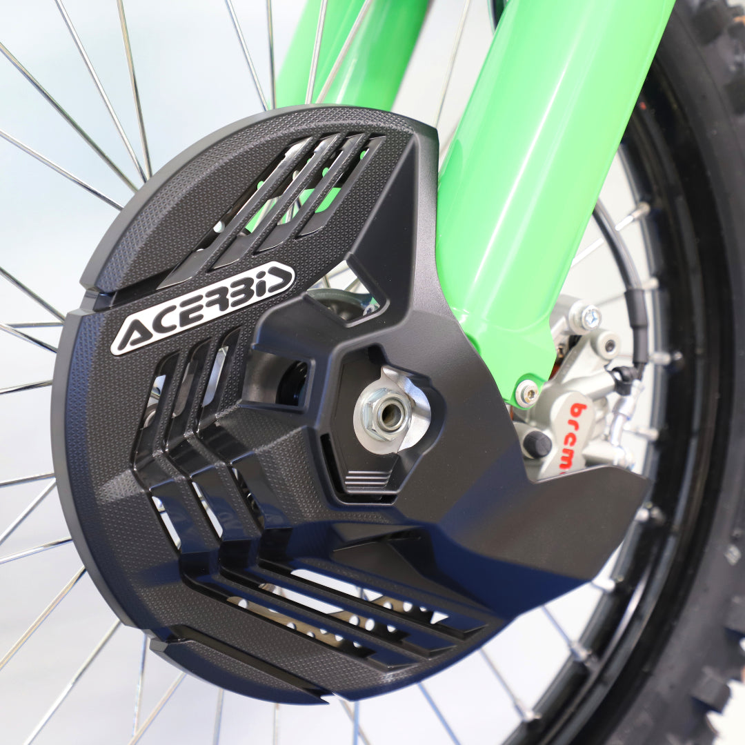 Acerbis Linear J Disc Cover Honda / Kawasaki / Yamaha / Fantic / Sherco Black