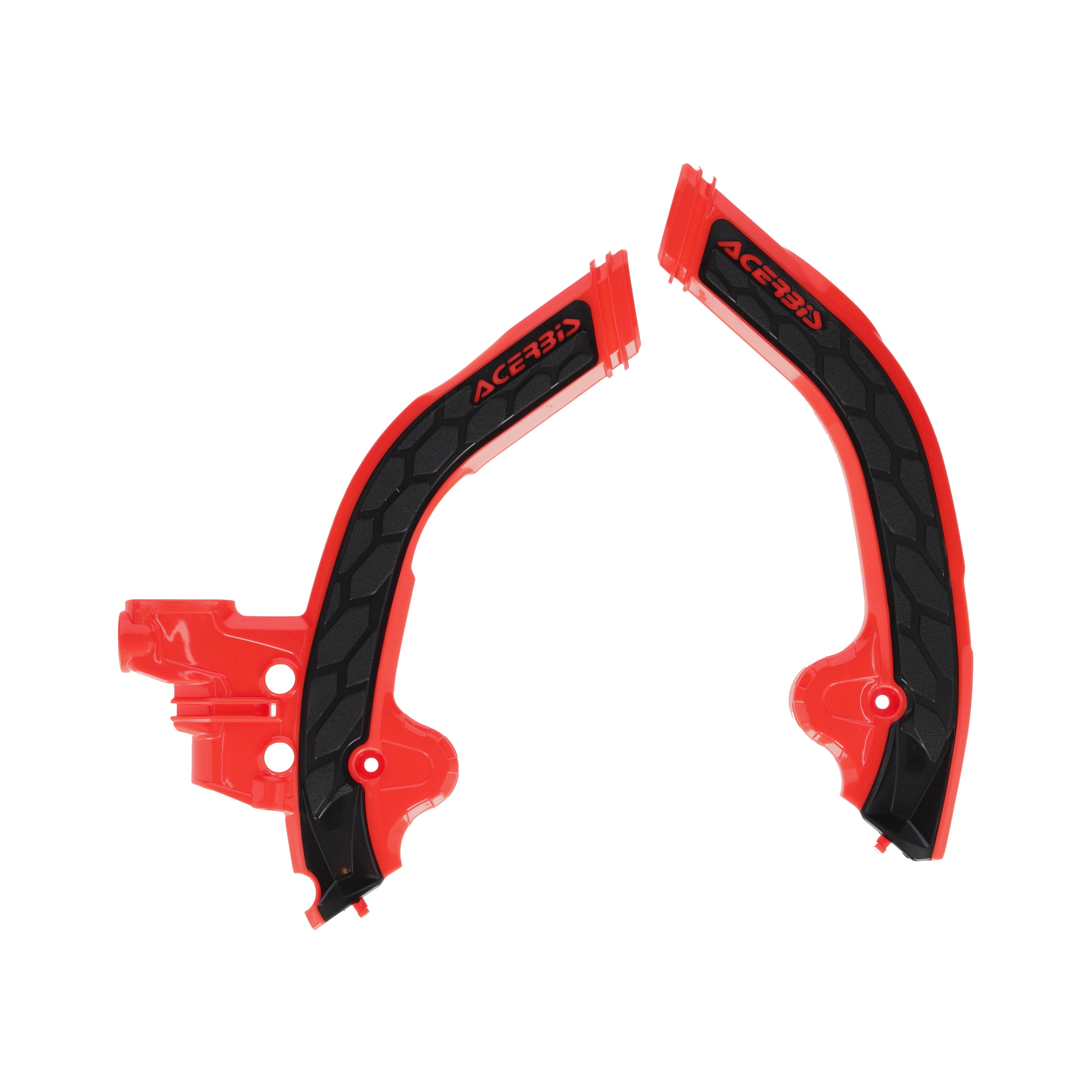 Acerbis X-Grip Frame Guards BETA RR 200/250/300 2T 2024, RR 390/430/480 2024 Red/Black