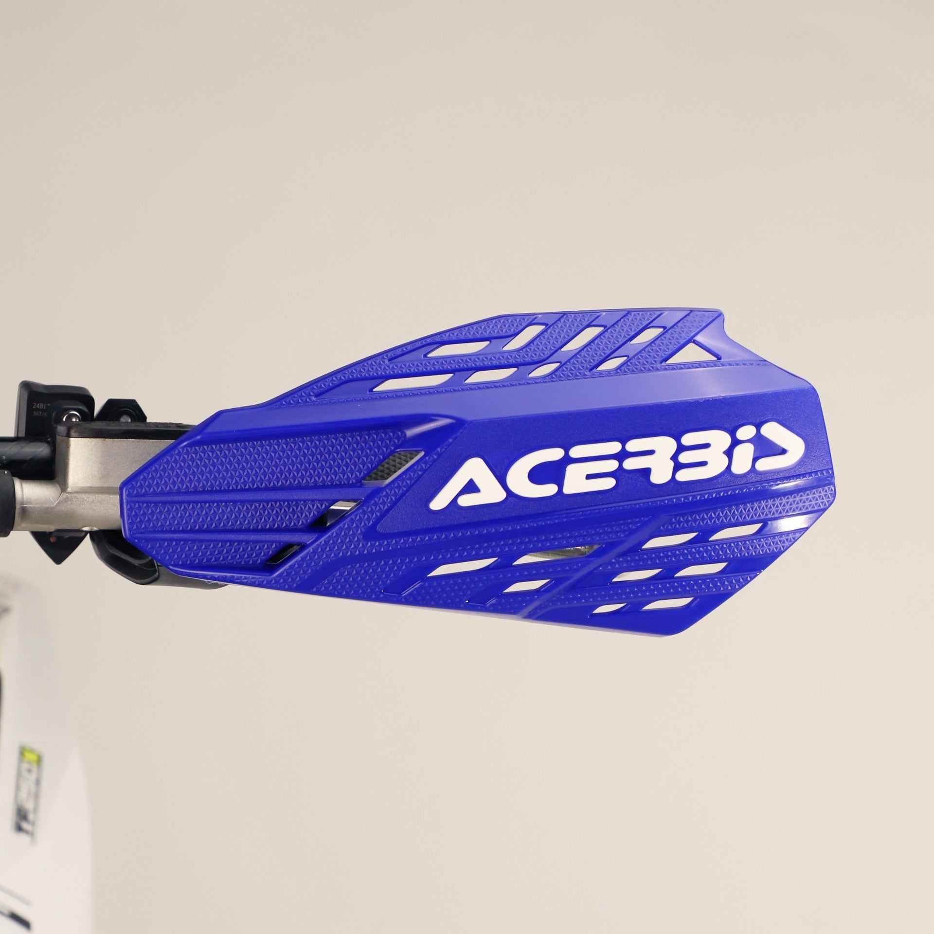 Acerbis Linear Vented MX Handguards Blue/White