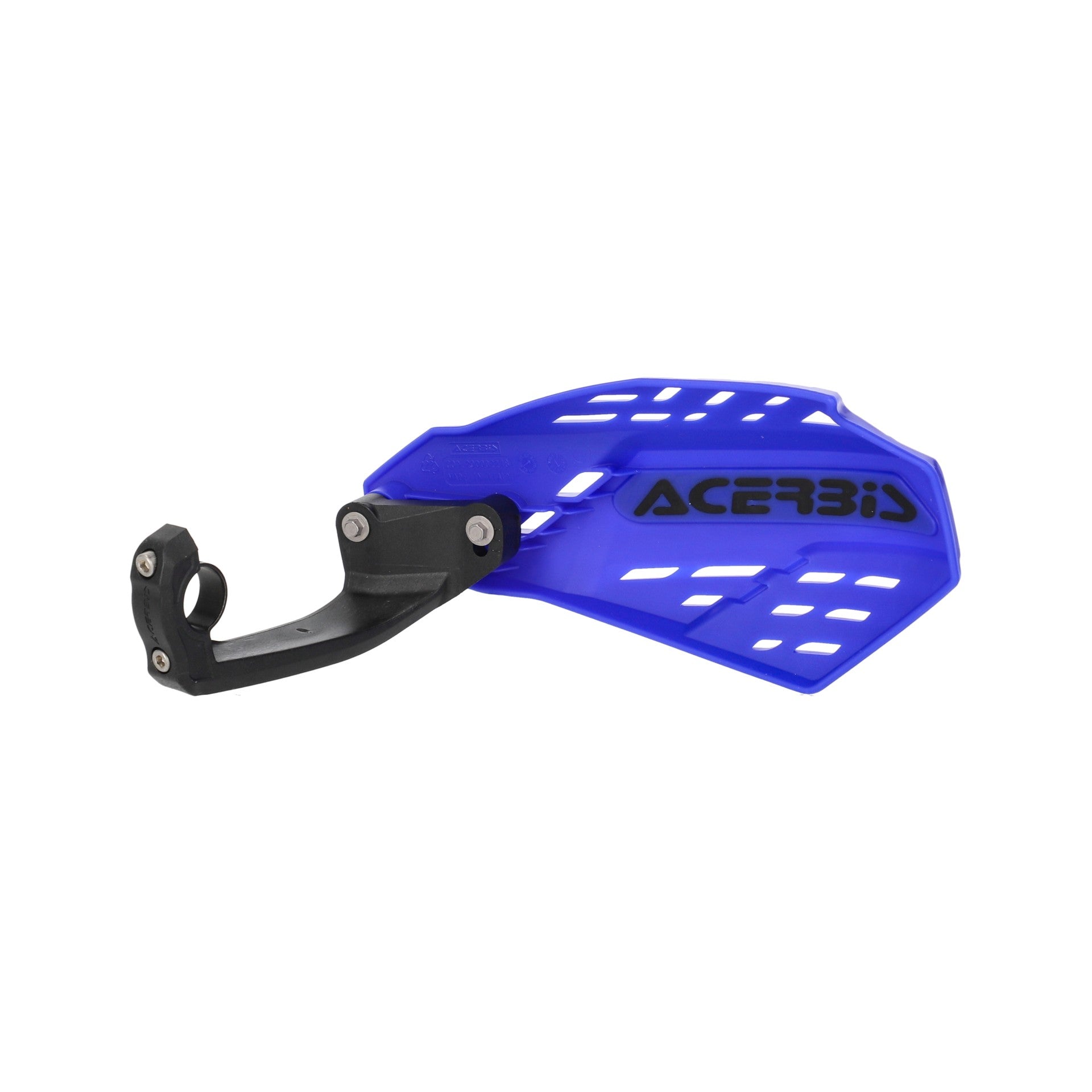 Acerbis Linear Vented MX Handguards Blue/Black