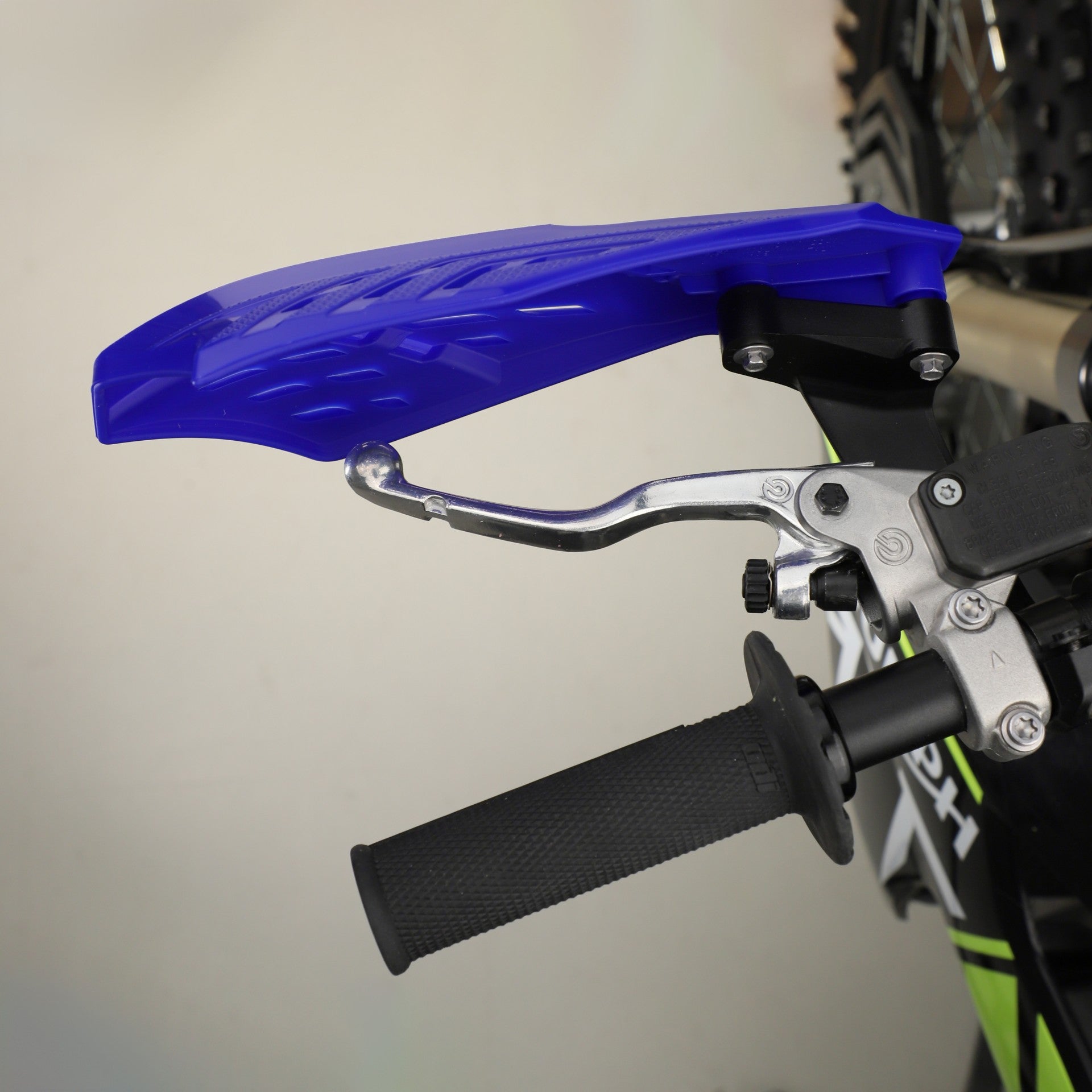 Acerbis Linear Vented MX Handguards Blue/Black