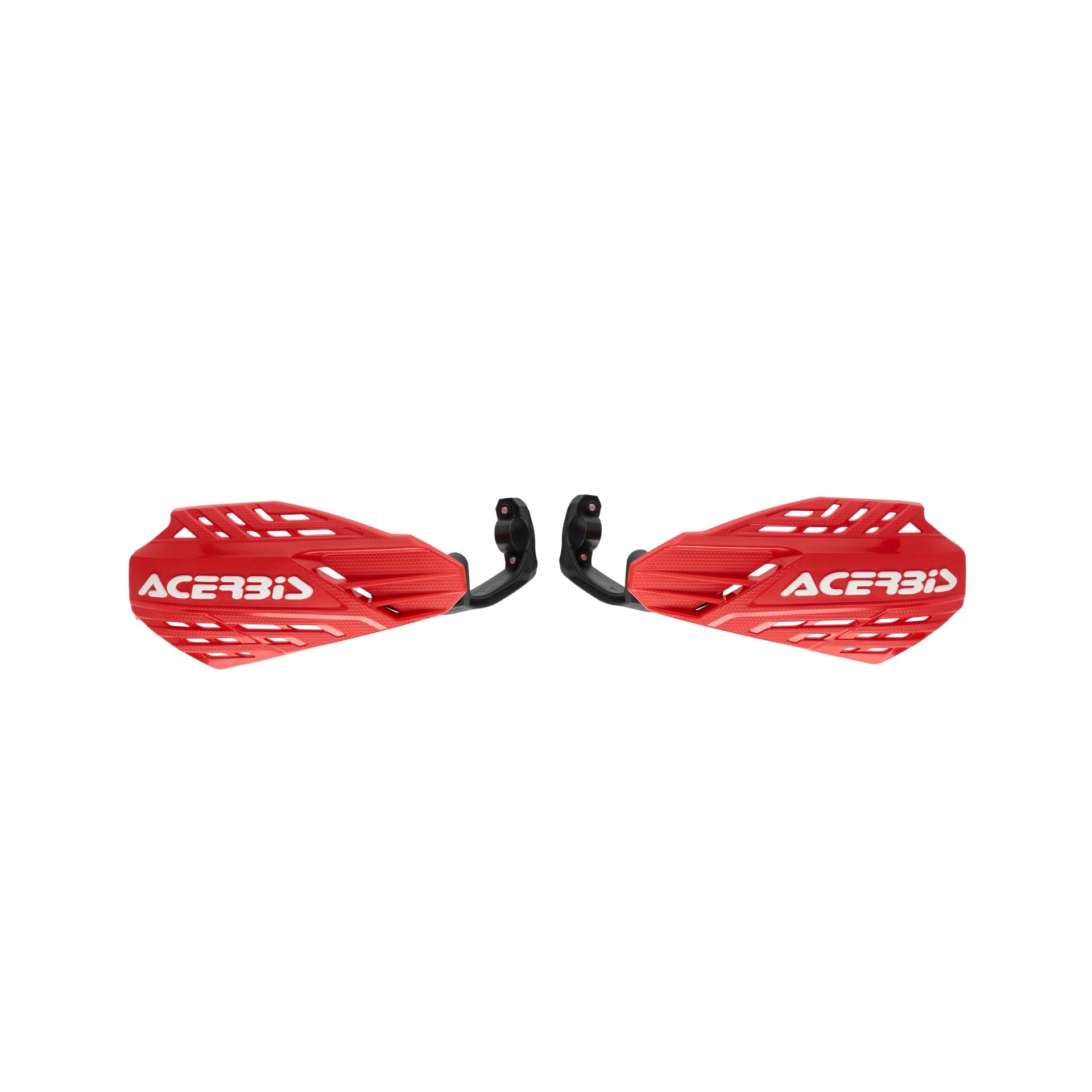 Acerbis Linear Vented MX Handguards Red/White