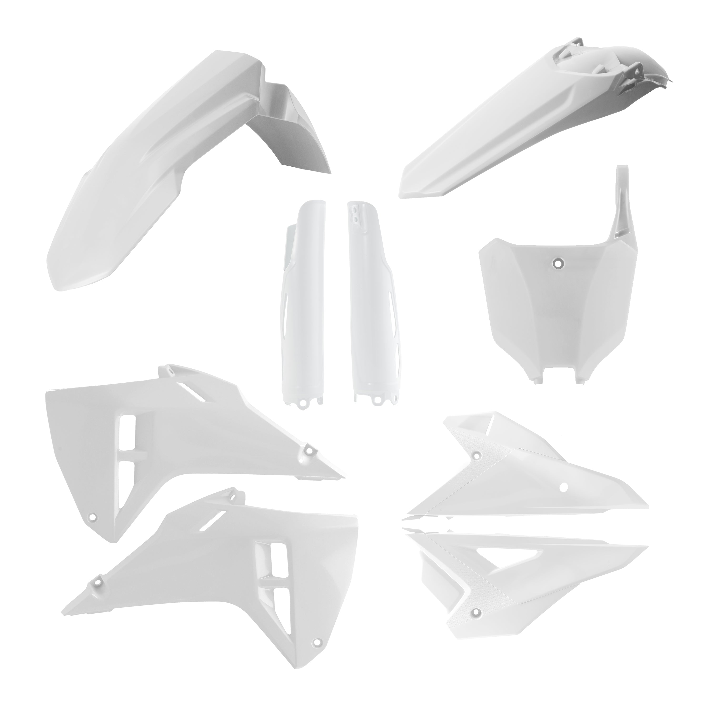 Acerbis Plastic Kit Honda CRF 250R 2025, CRF 450R 2025 White
