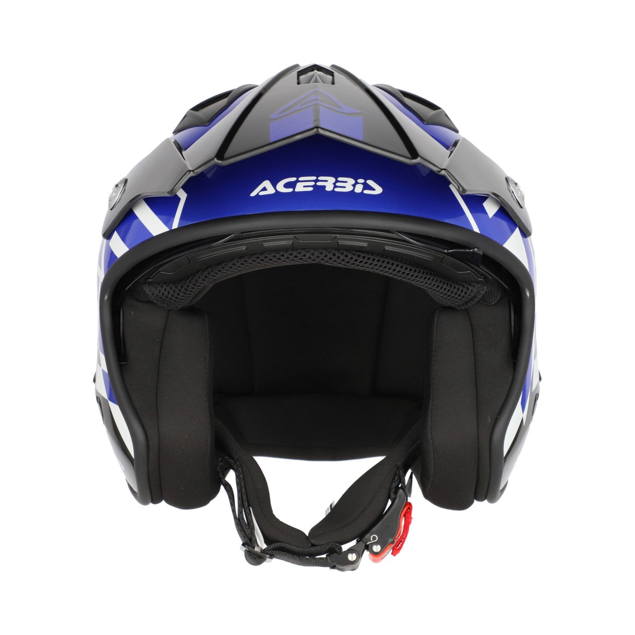 Acerbis Jet Aria Graphic Trials Helmet Black/Blue