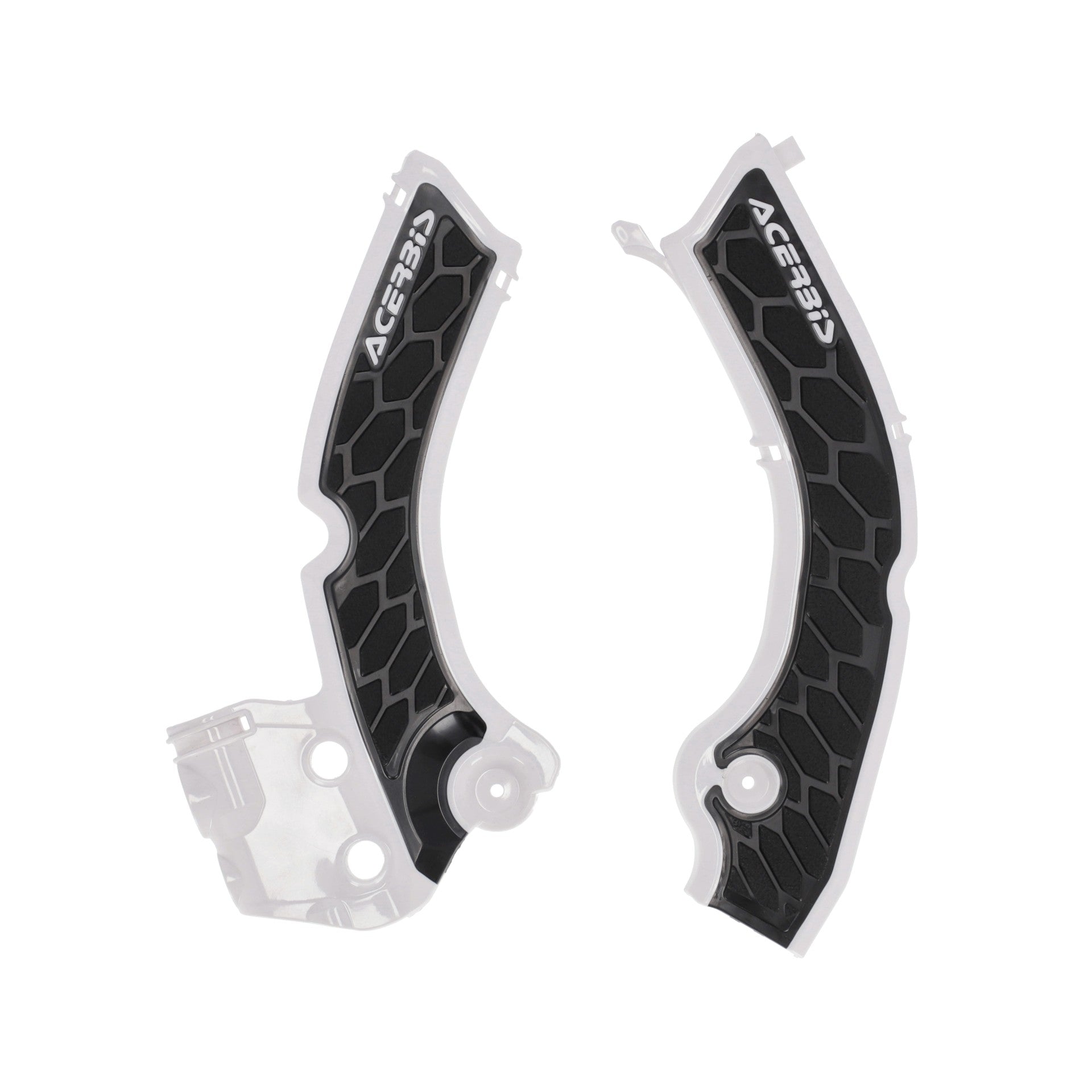 Acerbis X-Grip Frame Guards TRIUMPH TF250X 24-26, TF450X/RC 25-26, TF250/450E 25-26 White/Black