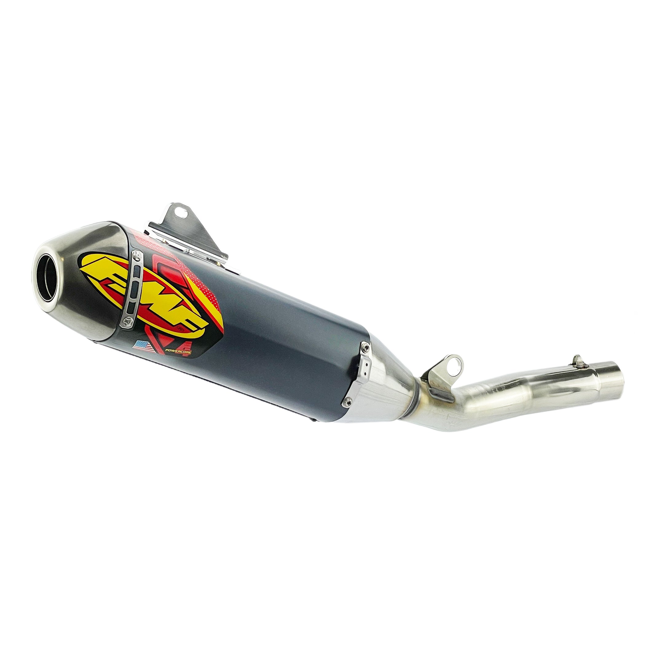 FMF Powercore 4 Hex Exhaust Silencer Yamaha YZ 450F 18-26, YZ 450FX 19-26, WR 450F 19-26 - FMF 044441