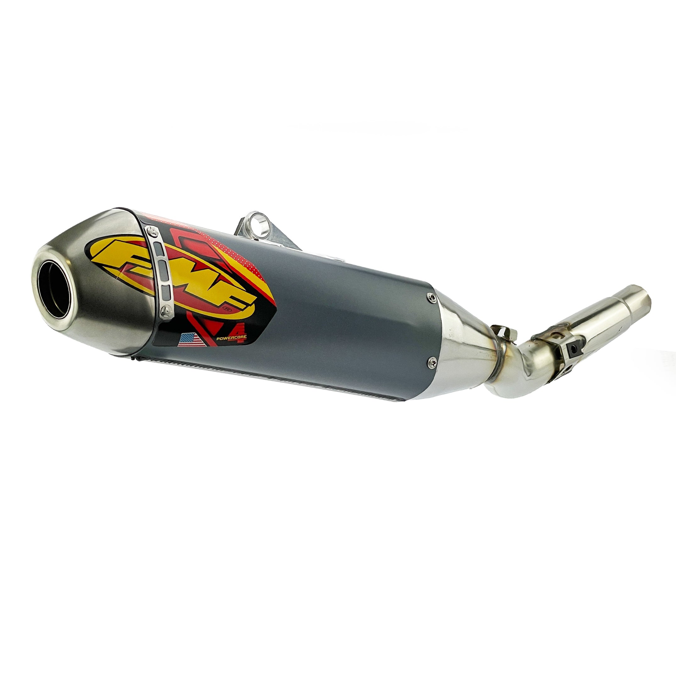 FMF Powercore 4 Hex Exhaust Silencer Kawasaki KXF 450 19-23, KXF 450X 19-23 - FMF 042367