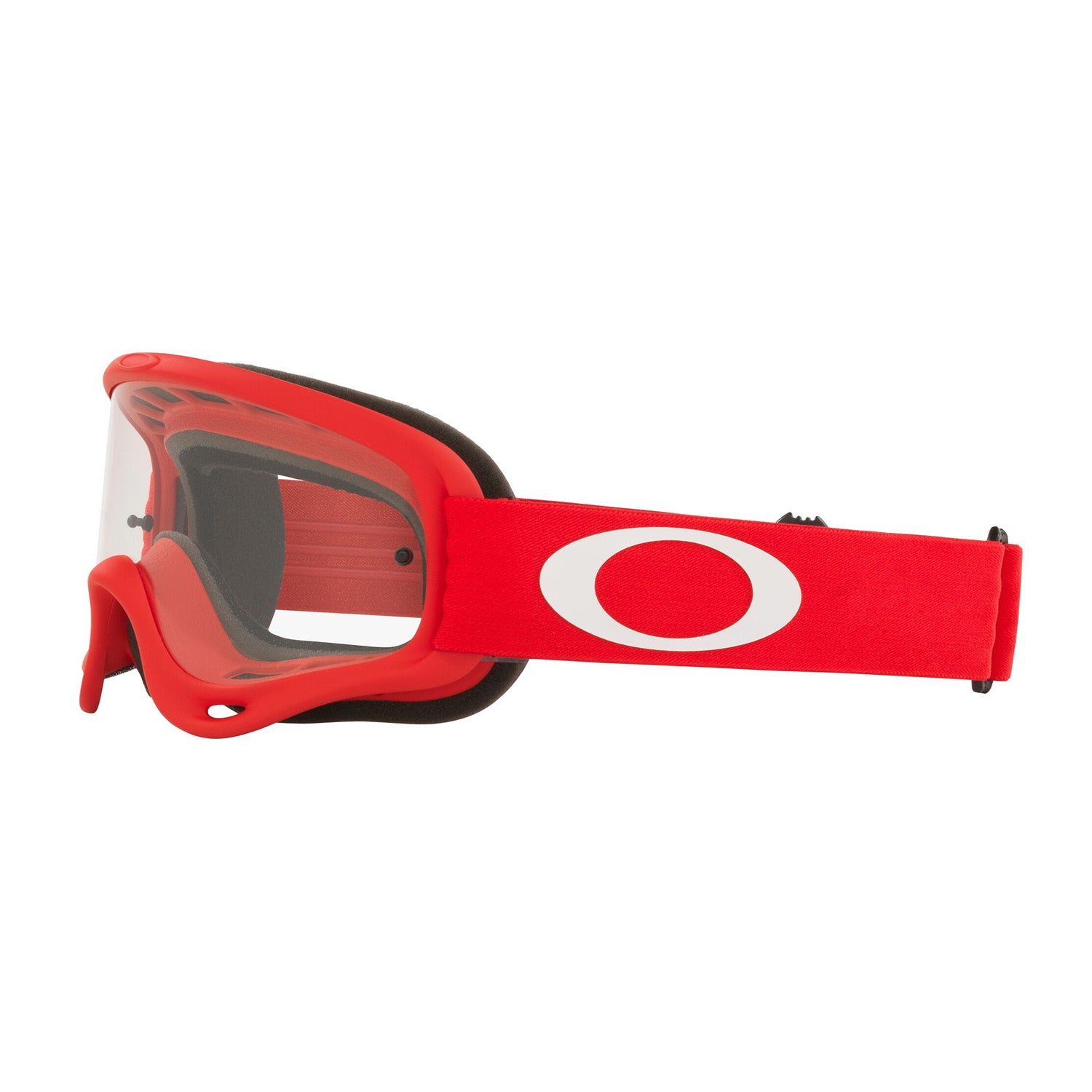 Oakley O Frame MX Goggle Moto Red - Clear Lens