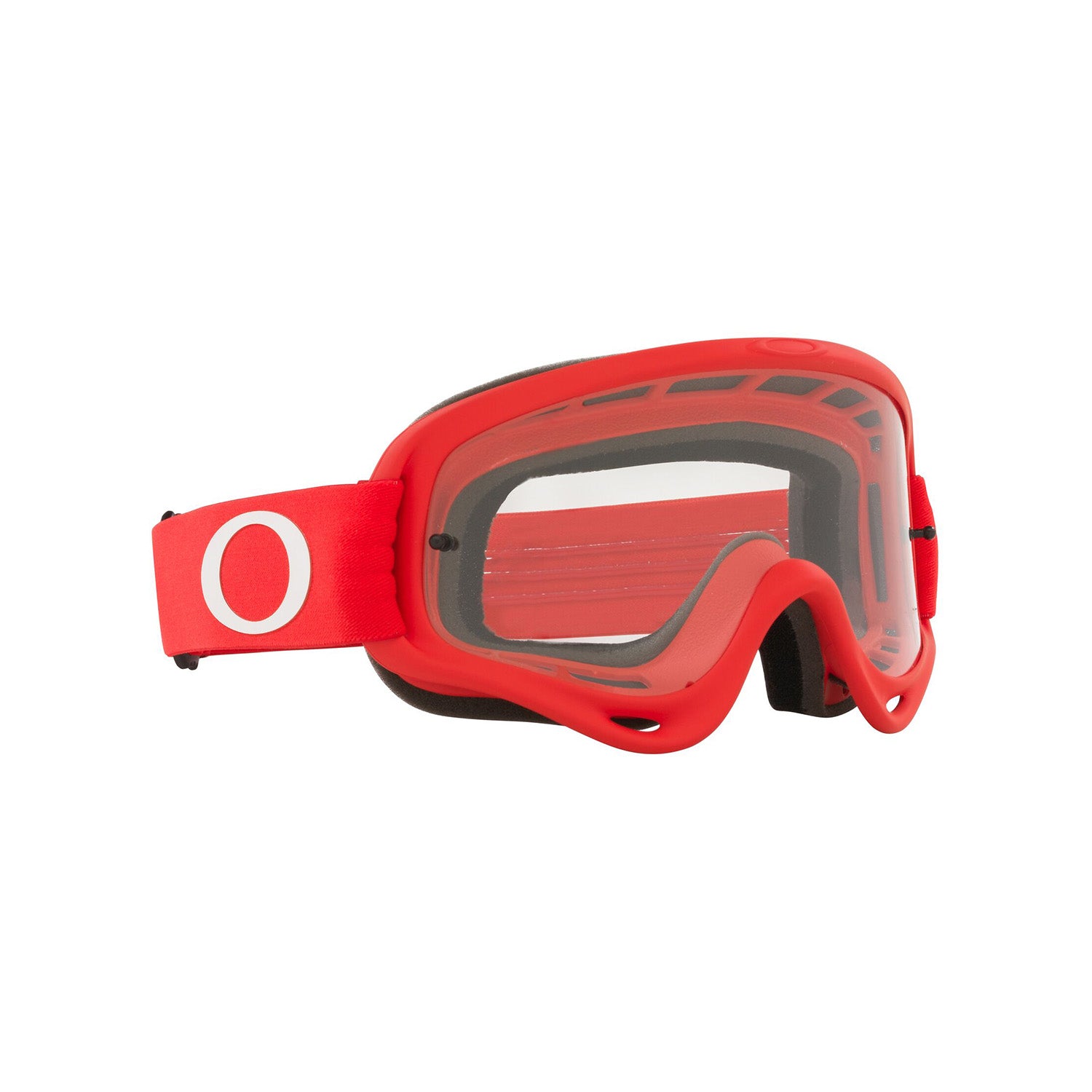 Oakley O Frame MX Goggle Moto Red - Clear Lens