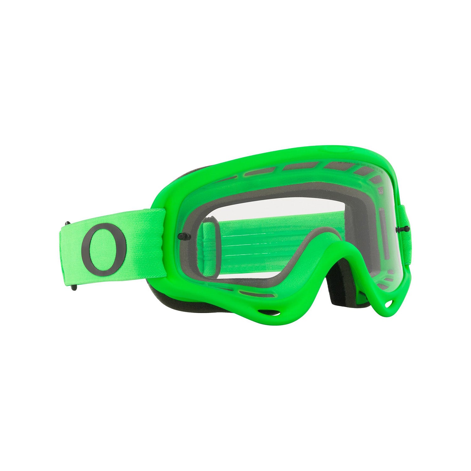 Oakley O Frame MX Goggle Moto Green - Clear Lens