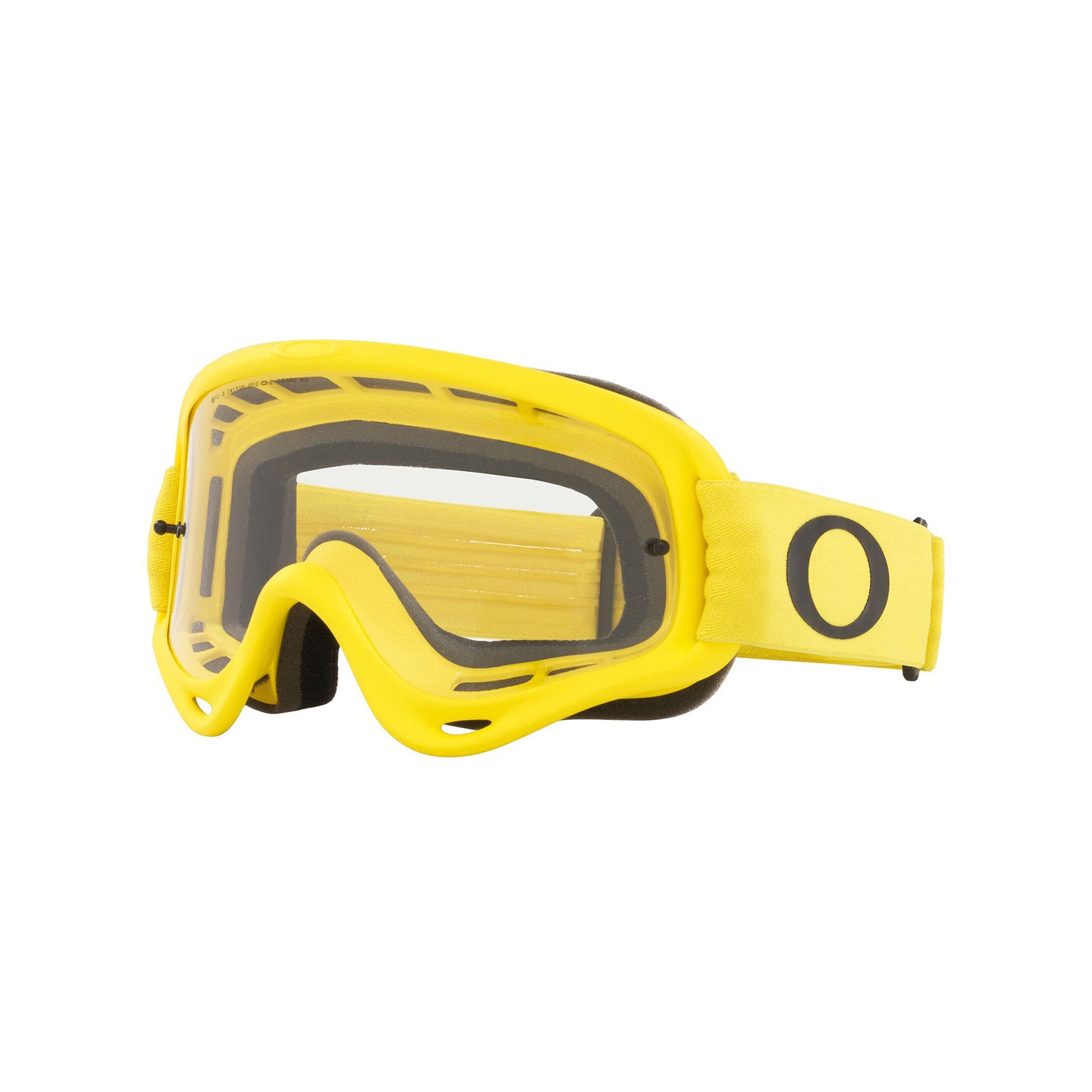 Oakley O Frame MX Goggle Moto Yellow - Clear Lens