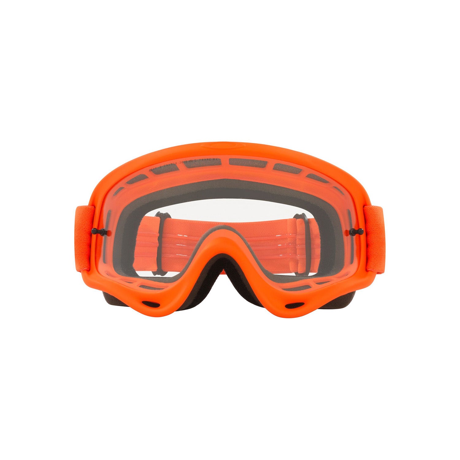 Oakley O Frame MX Goggle Moto Orange - Clear Lens