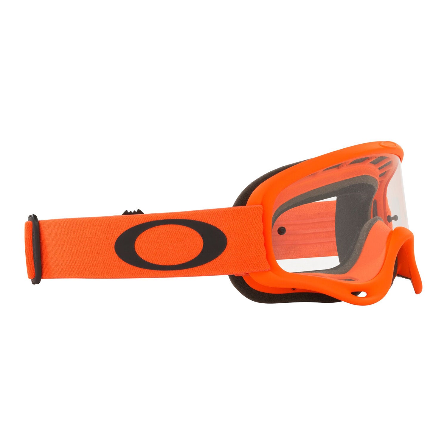 Oakley O Frame MX Goggle Moto Orange - Clear Lens