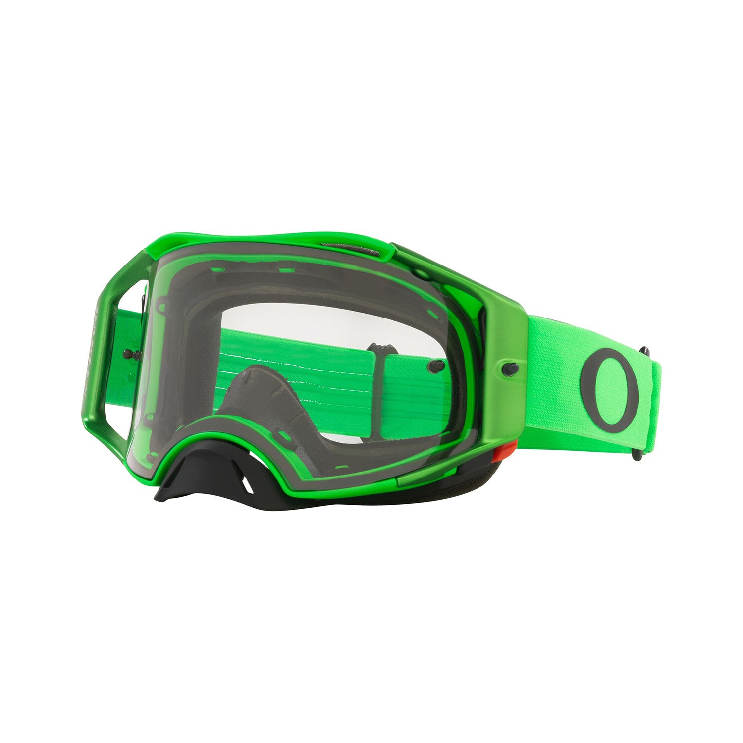 Oakley Airbrake MX Goggle Moto Green - Clear Lens