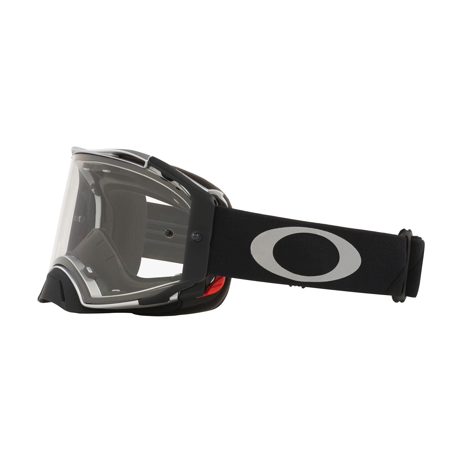 Oakley Airbrake MX Goggle Tuff Blocks Gunmetal - Clear Lens