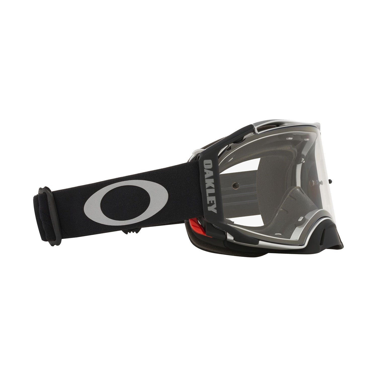 Oakley Airbrake MX Goggle Tuff Blocks Gunmetal - Clear Lens