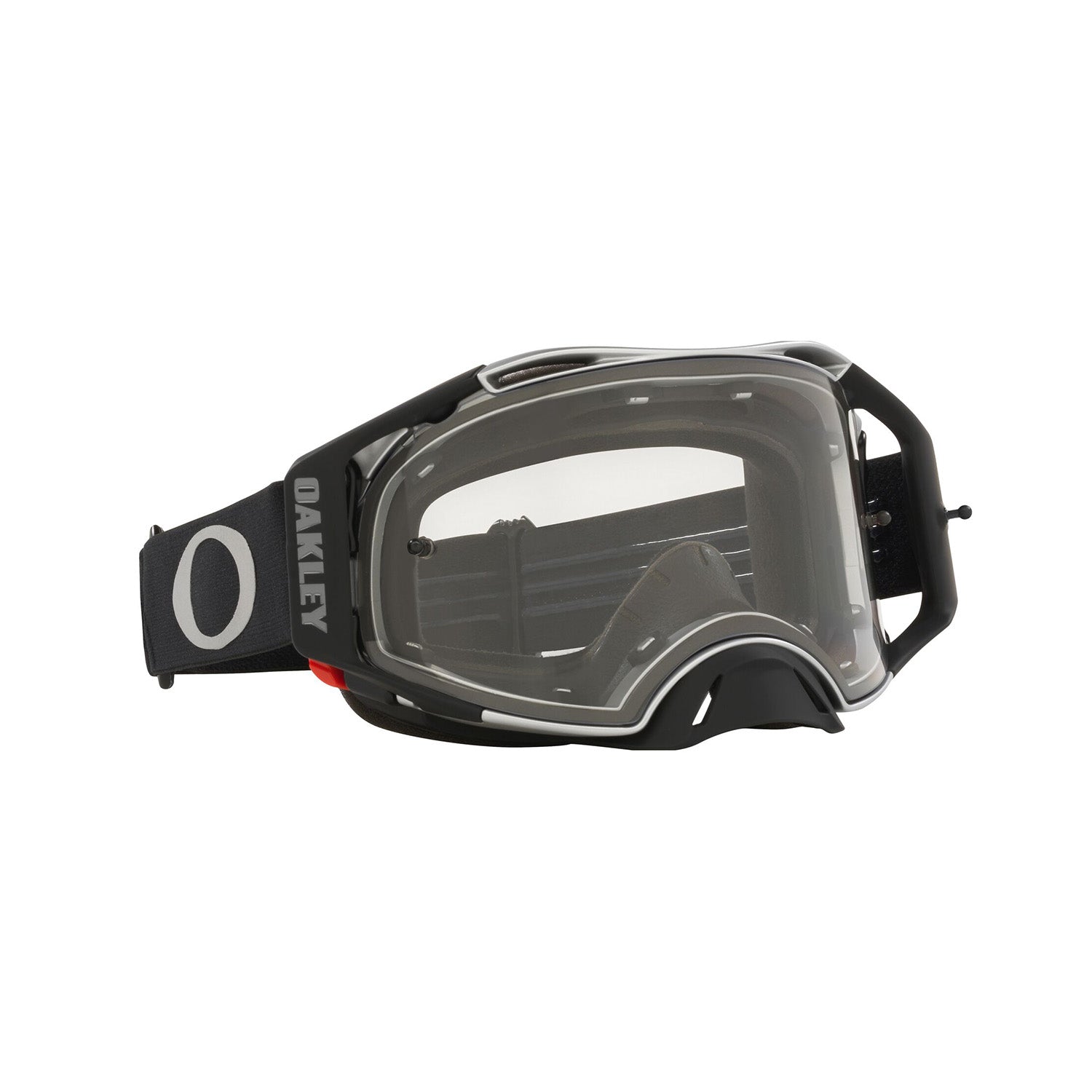 Oakley Airbrake MX Goggle Tuff Blocks Gunmetal - Clear Lens