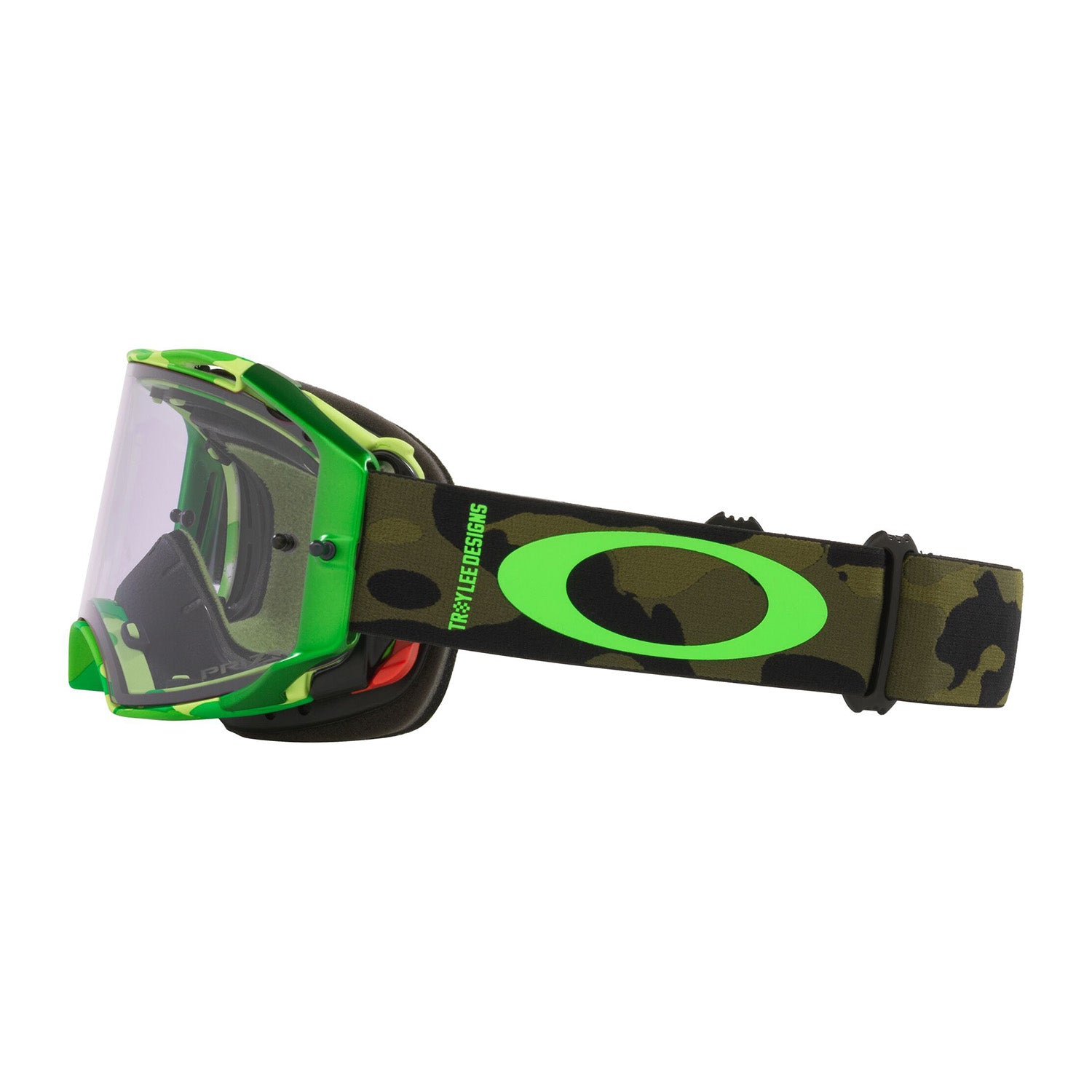 Oakley Airbrake MTB Goggle TLD Dazzle Green - Prizm Low Light