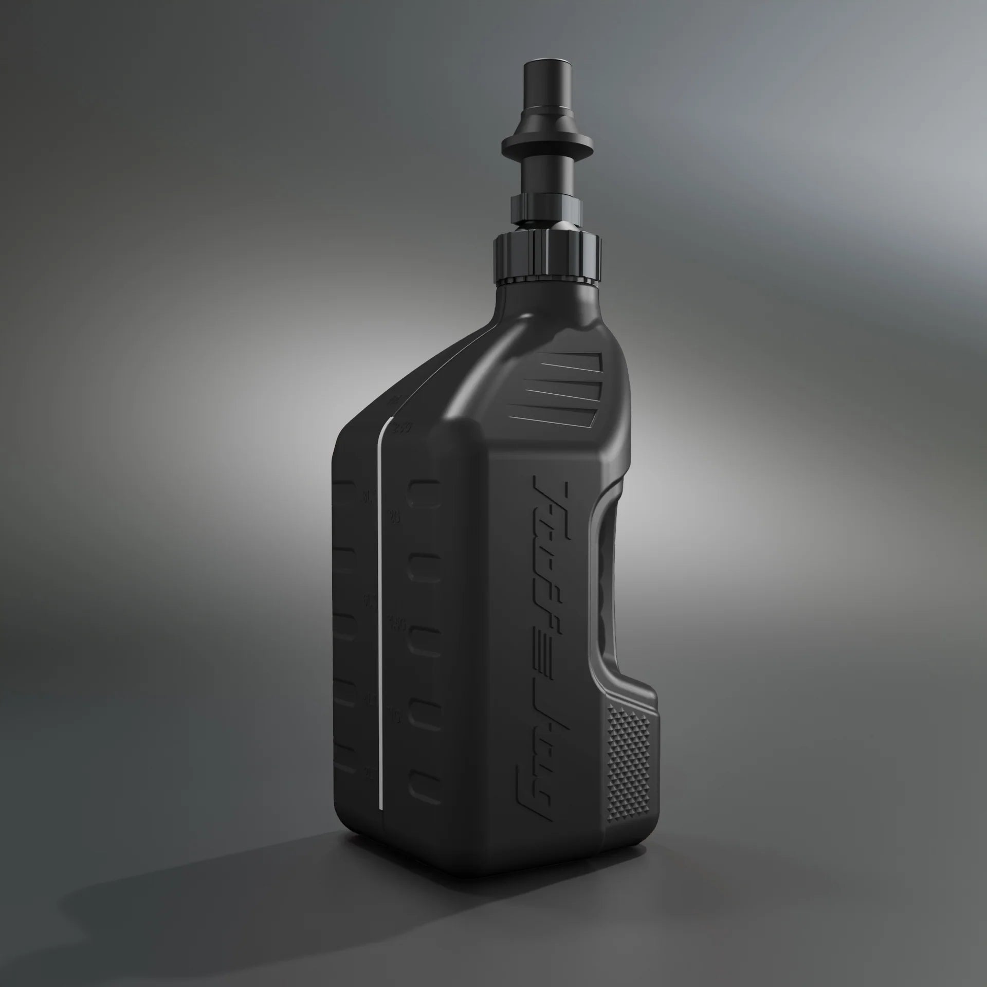 Tuff Jug 10 Litre With Ripper Cap Black