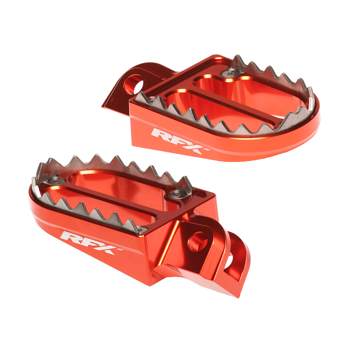 RFX Pro Series 2 Footrests KTM SX 85-105 03-17 Orange